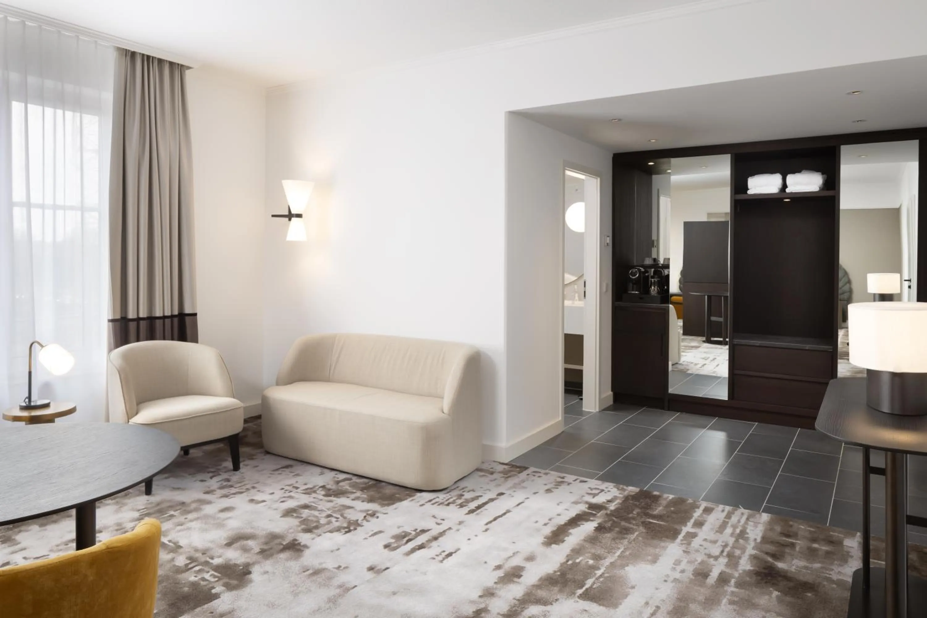 Seating area in Hilton Heidelberg