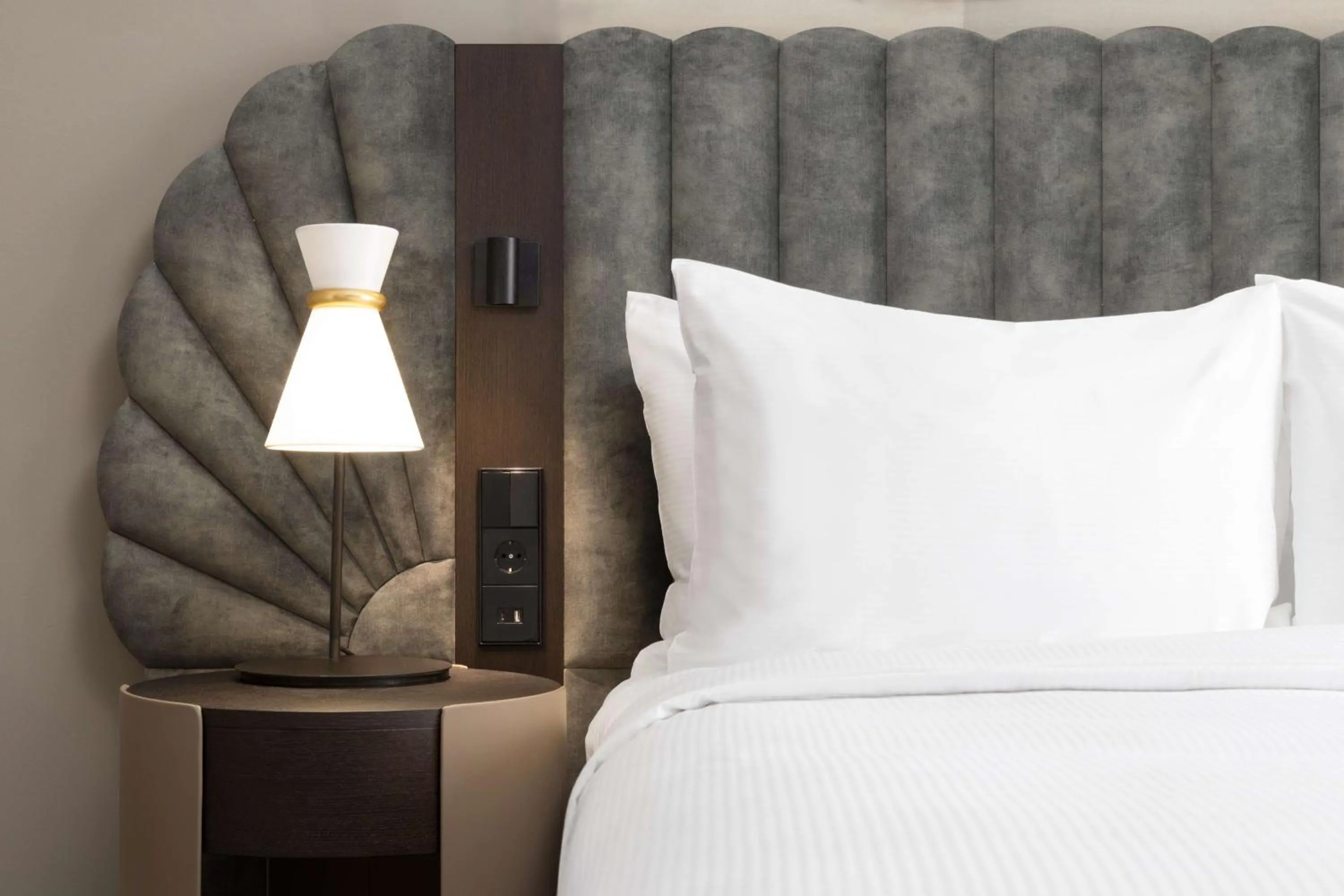 Bed in Hilton Heidelberg