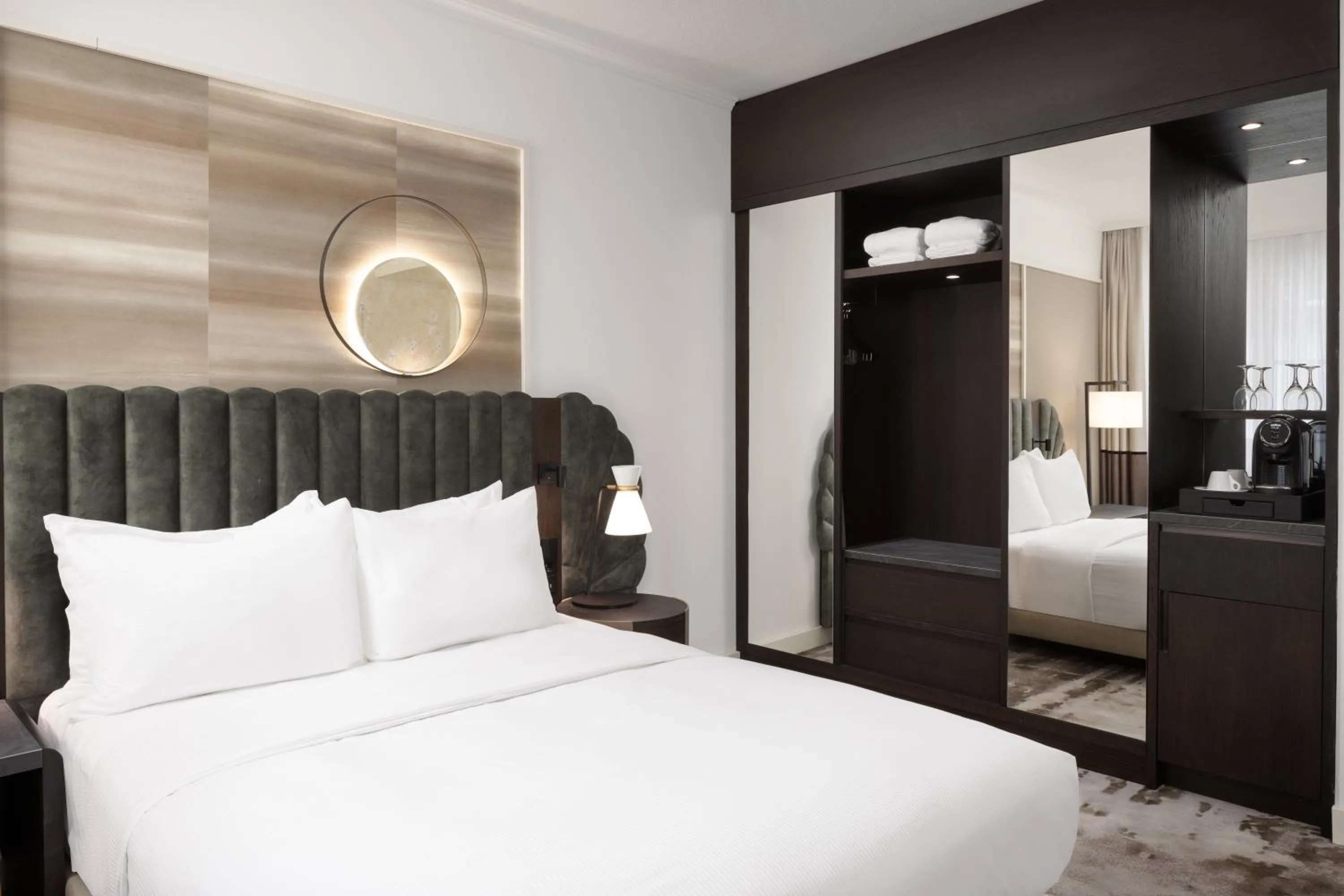 Bed in Hilton Heidelberg