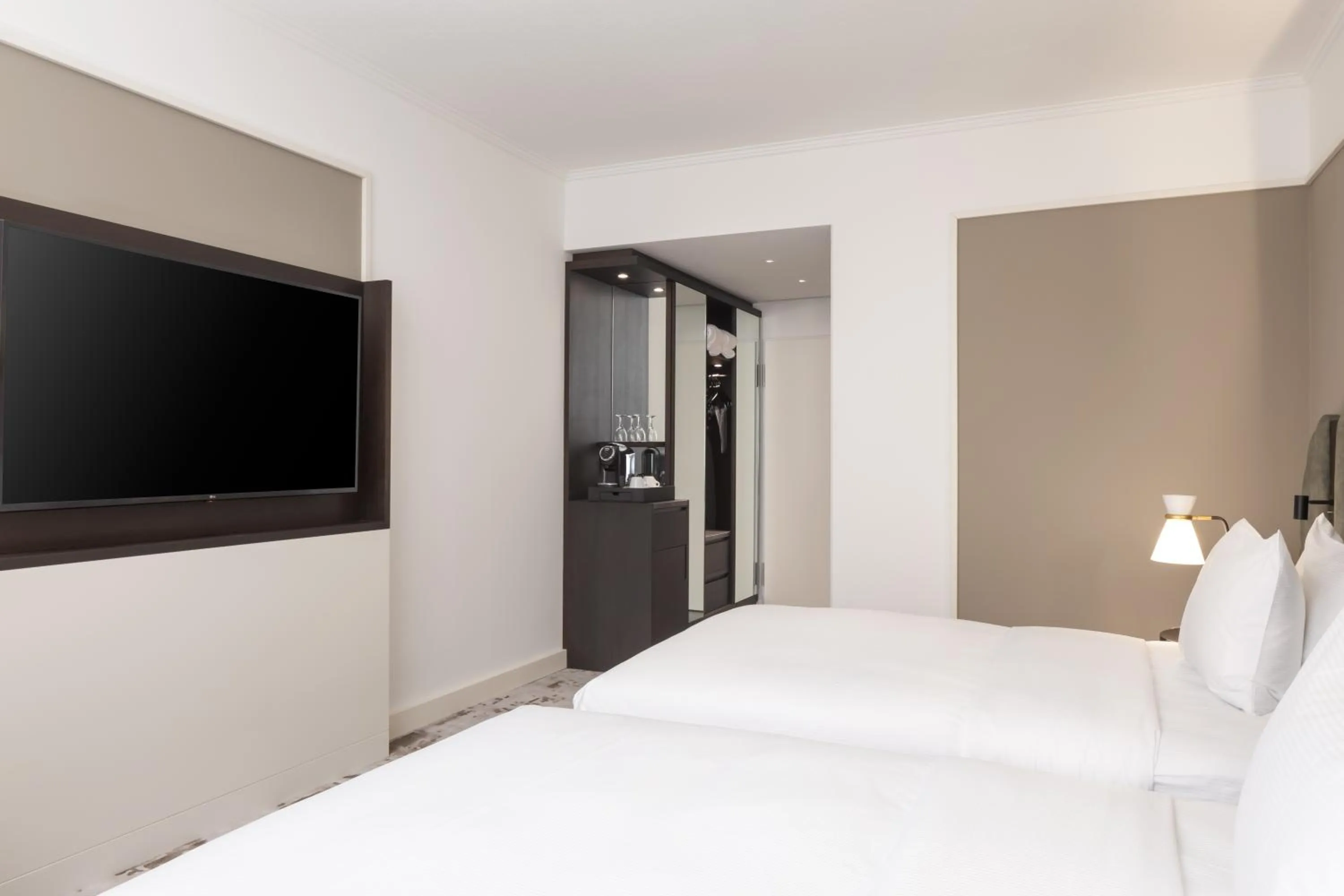 Bed in Hilton Heidelberg