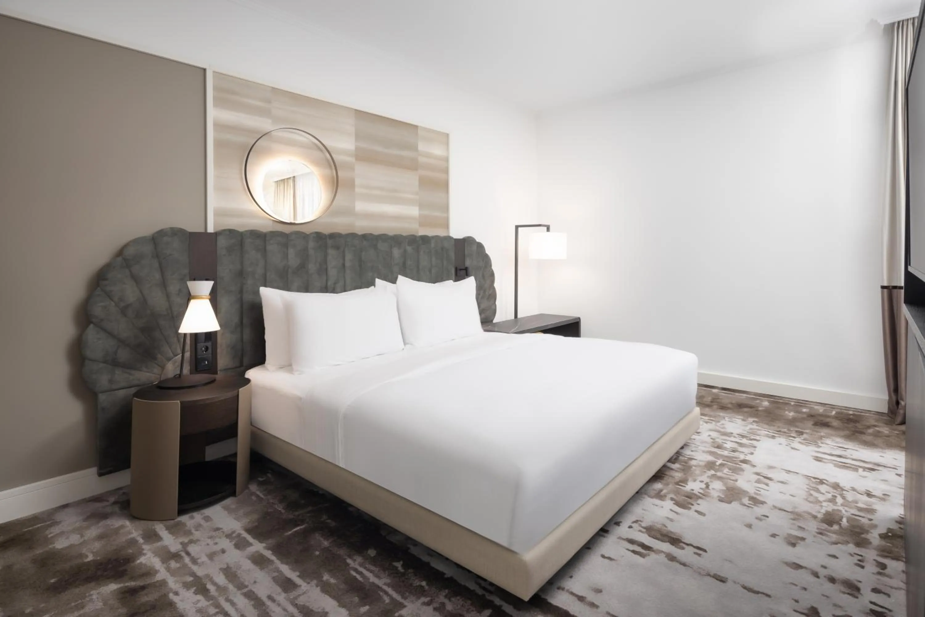 Bed in Hilton Heidelberg