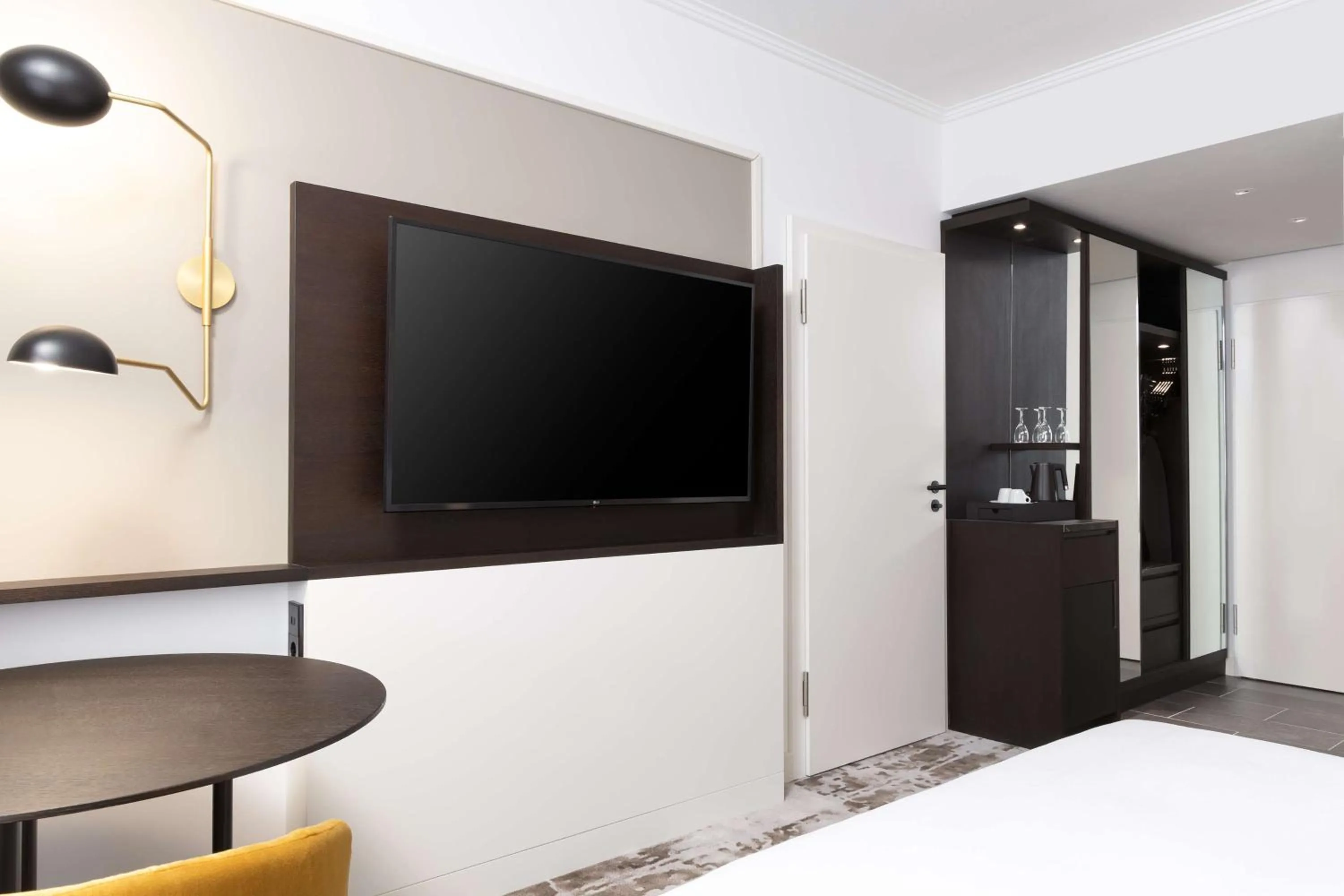 Bed in Hilton Heidelberg