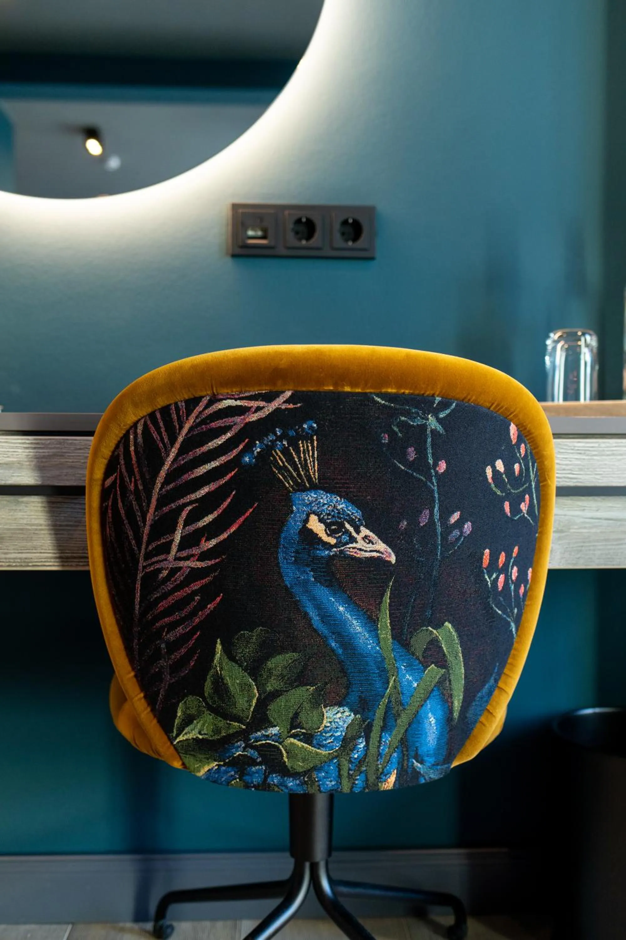 Decorative detail in Hotel Atlantic - Kopf aus, Herz an!