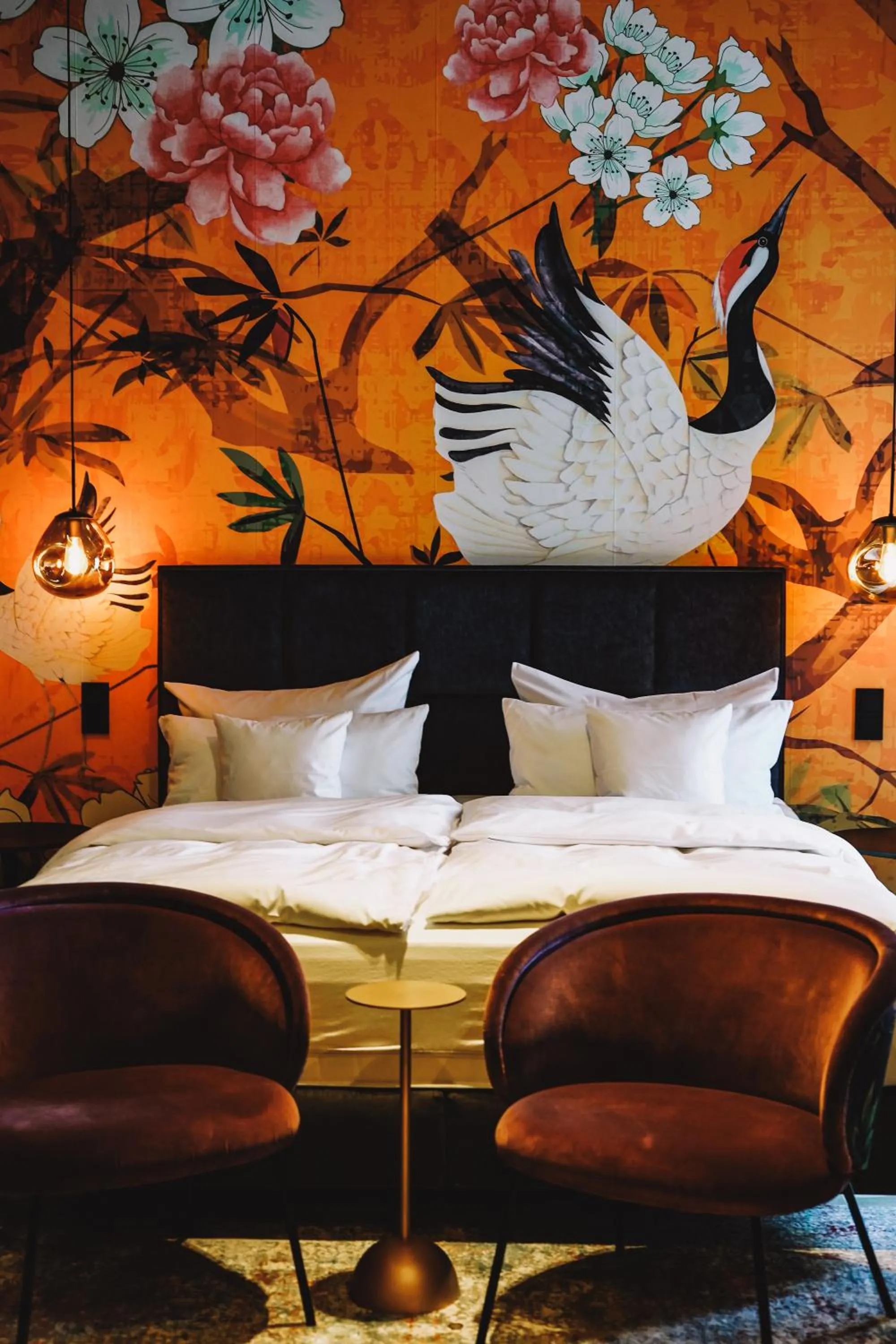 Bedroom, Bed in Hotel Atlantic - Kopf aus, Herz an!