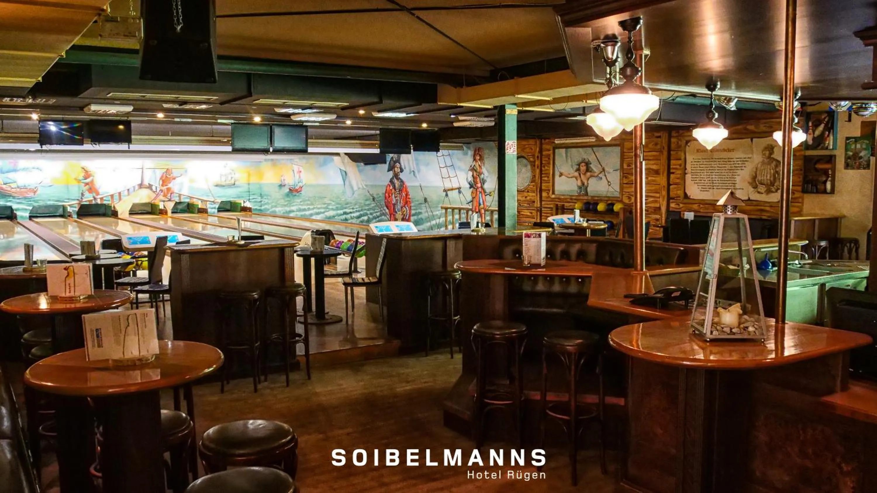 Lounge or bar in Soibelmanns Hotel Rügen