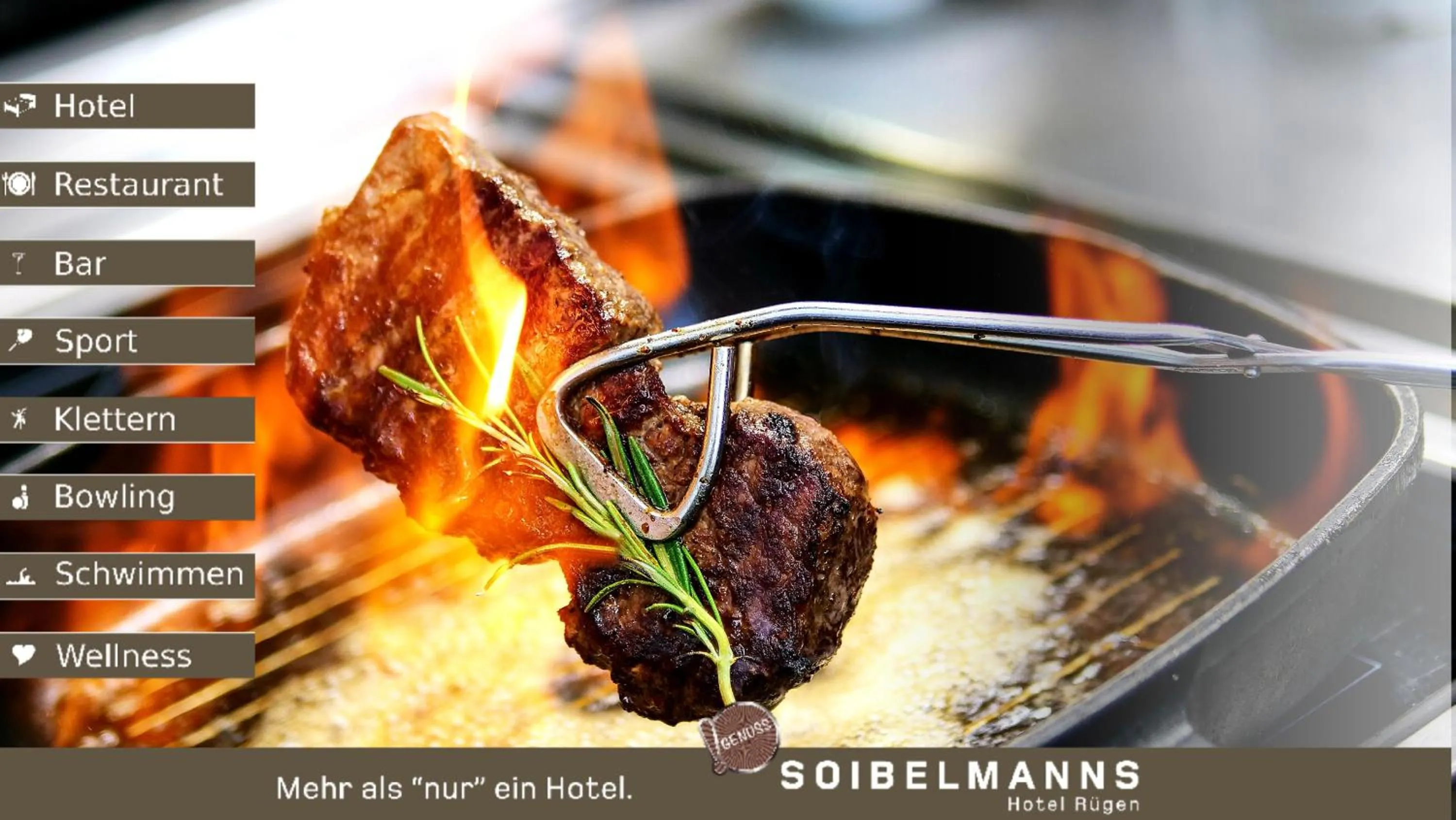 Food close-up in Soibelmanns Hotel Rügen