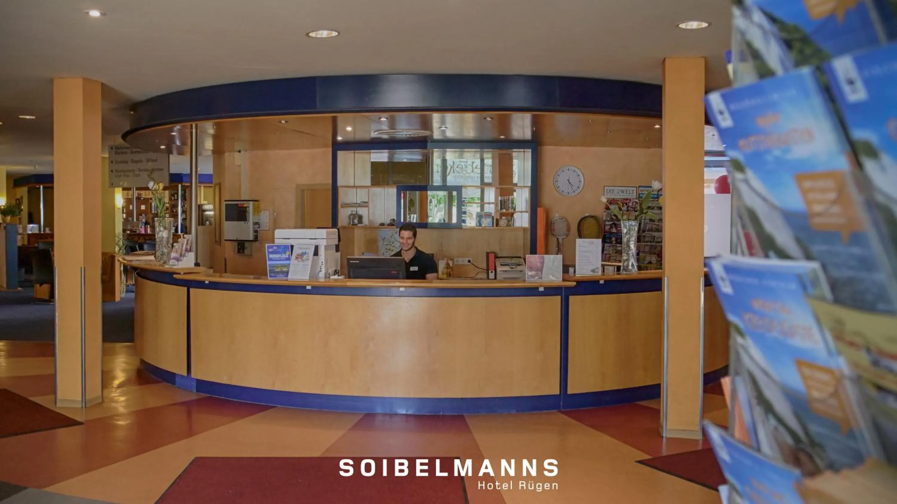 Lobby or reception in Soibelmanns Hotel Rügen