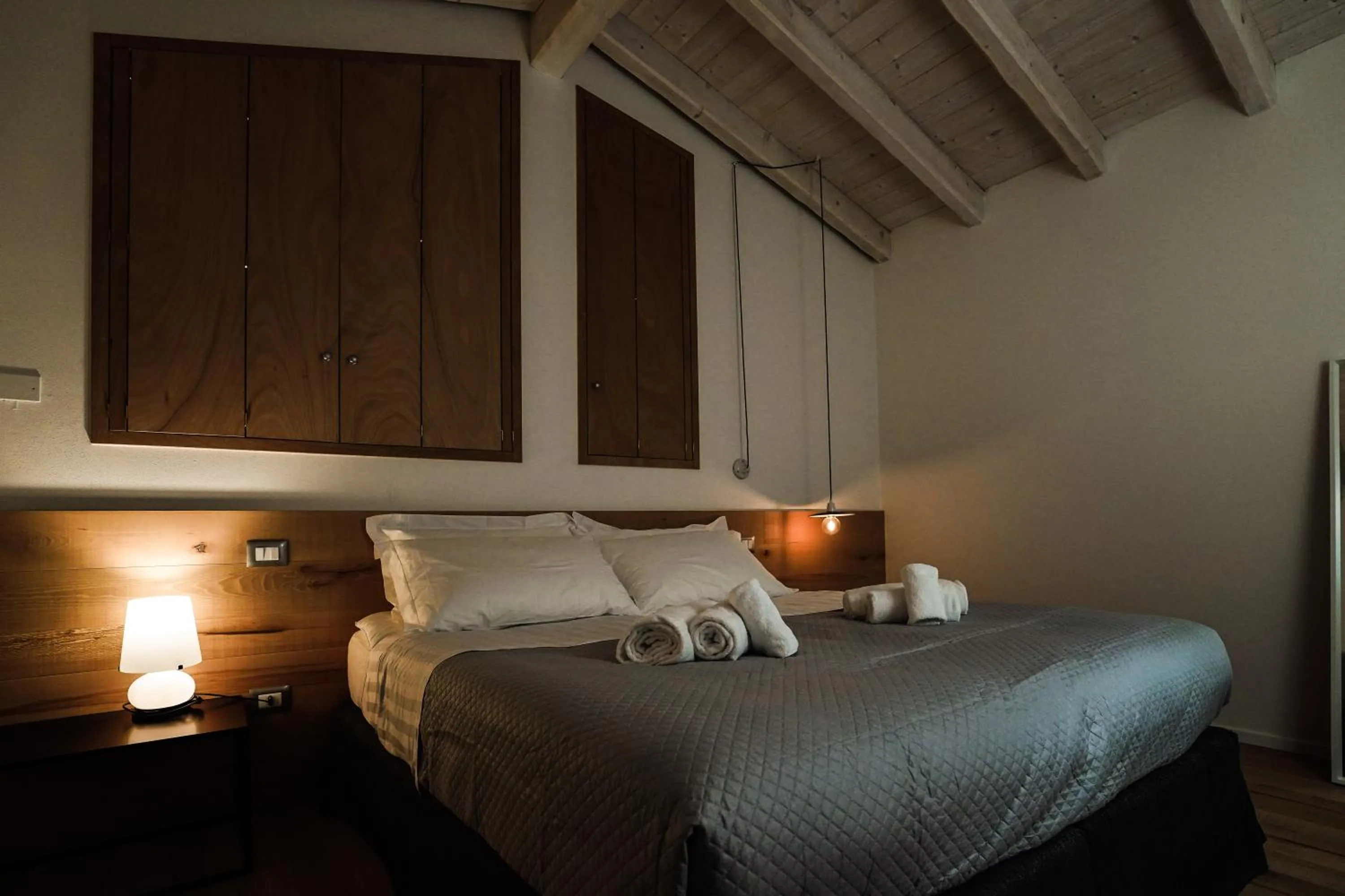 Bedroom, Bed in Casa Olivi Apartments