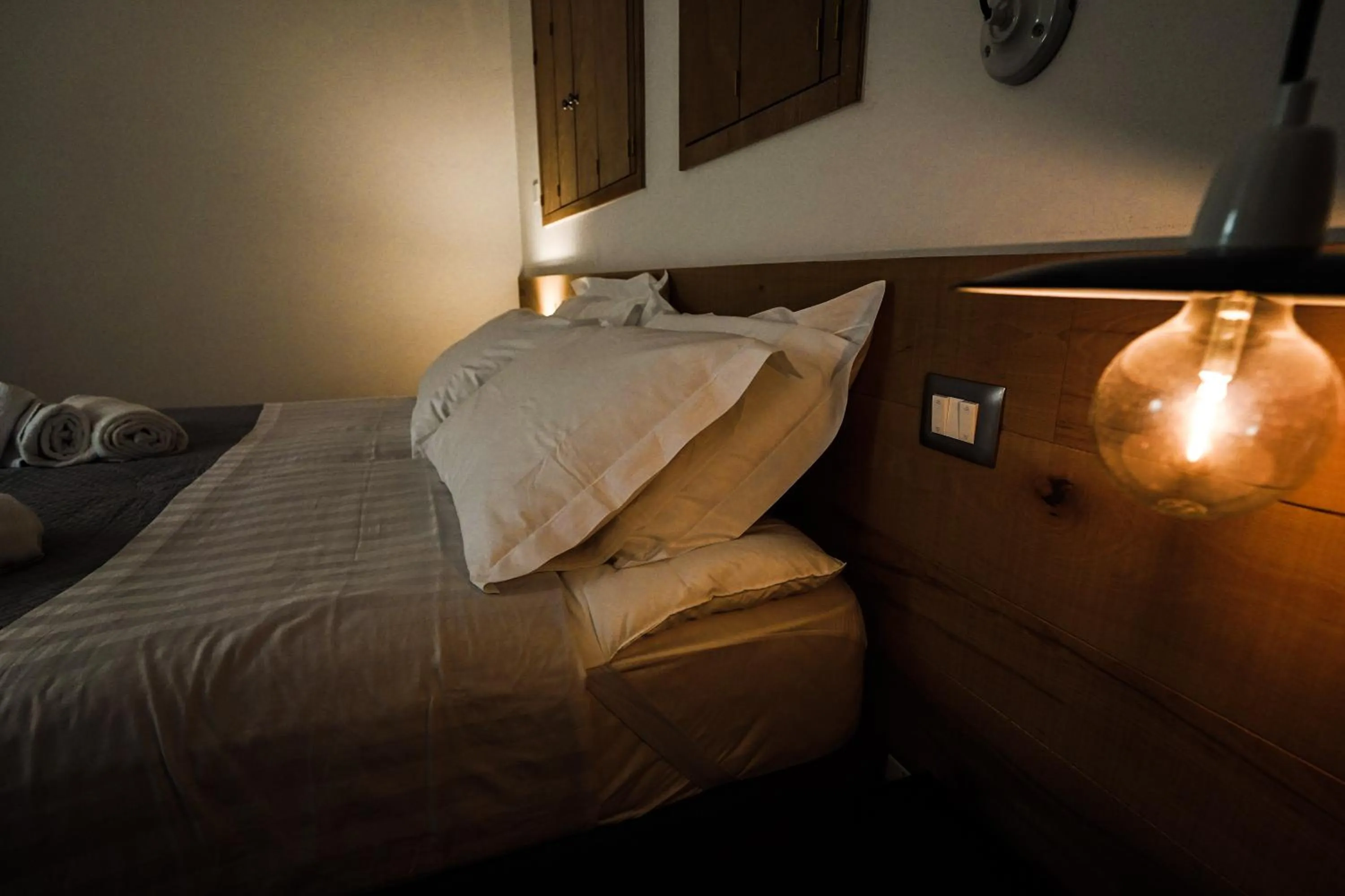 Bedroom, Bed in Casa Olivi Apartments