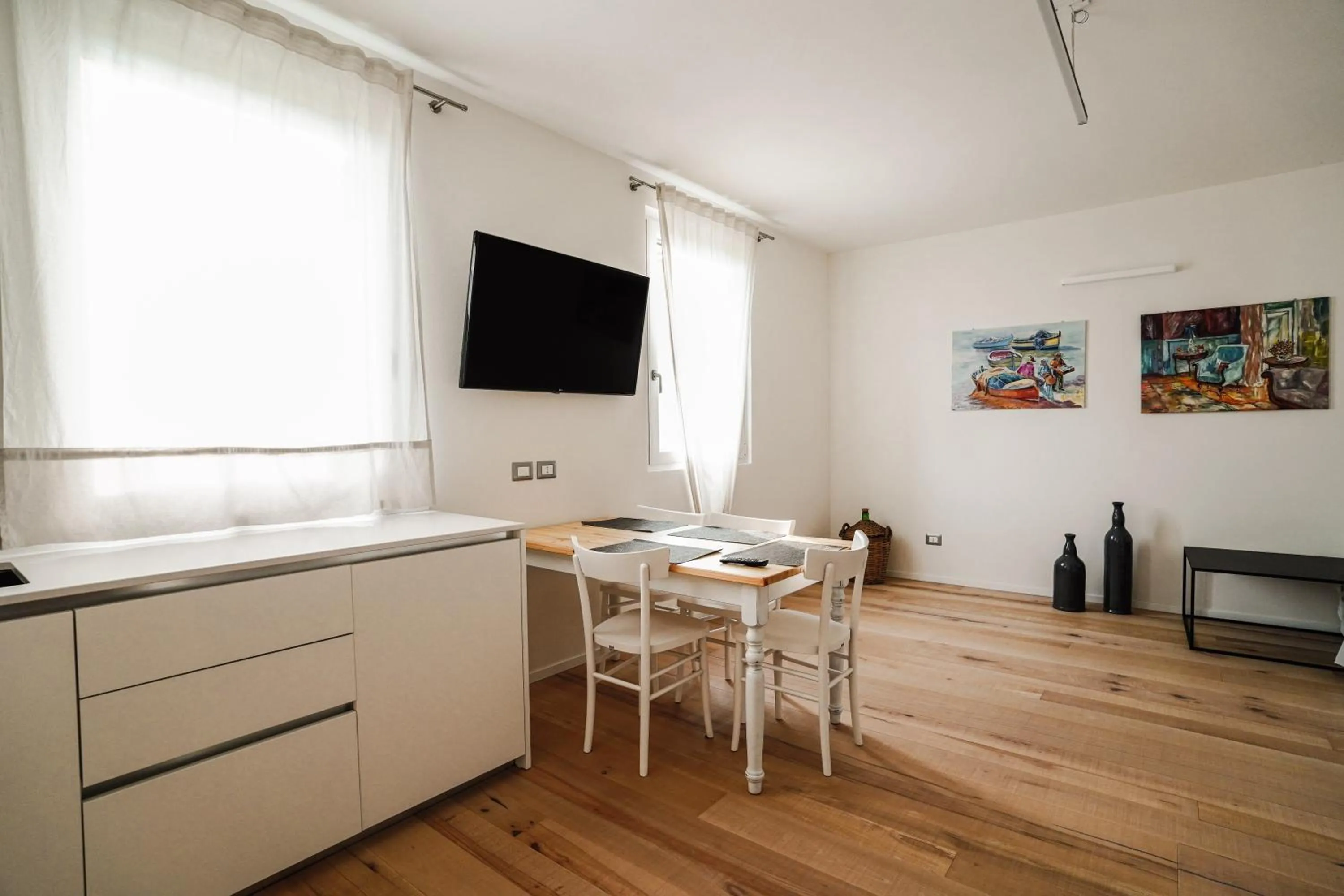 TV and multimedia in Casa Olivi Apartments