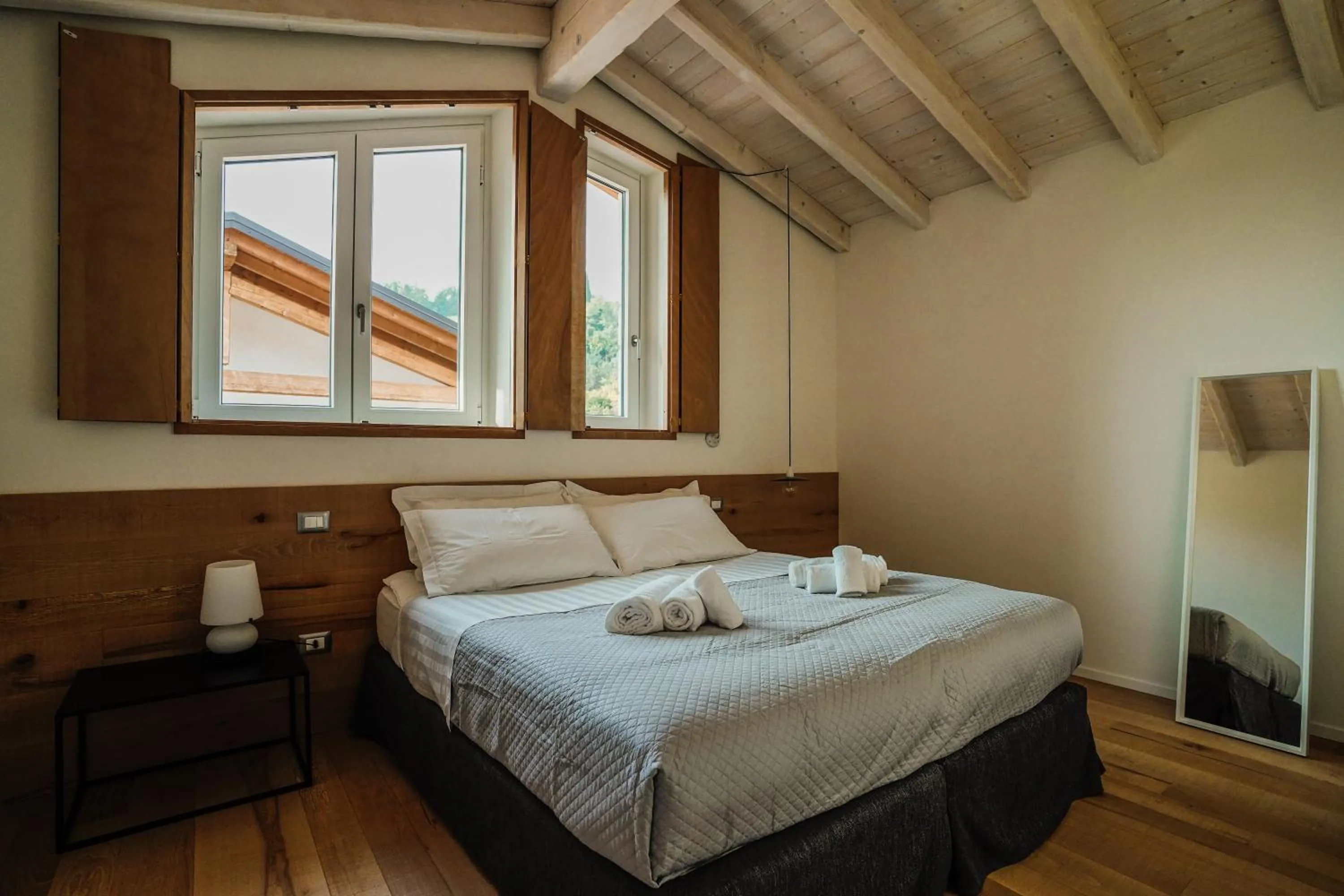 Bedroom, Bed in Casa Olivi Apartments