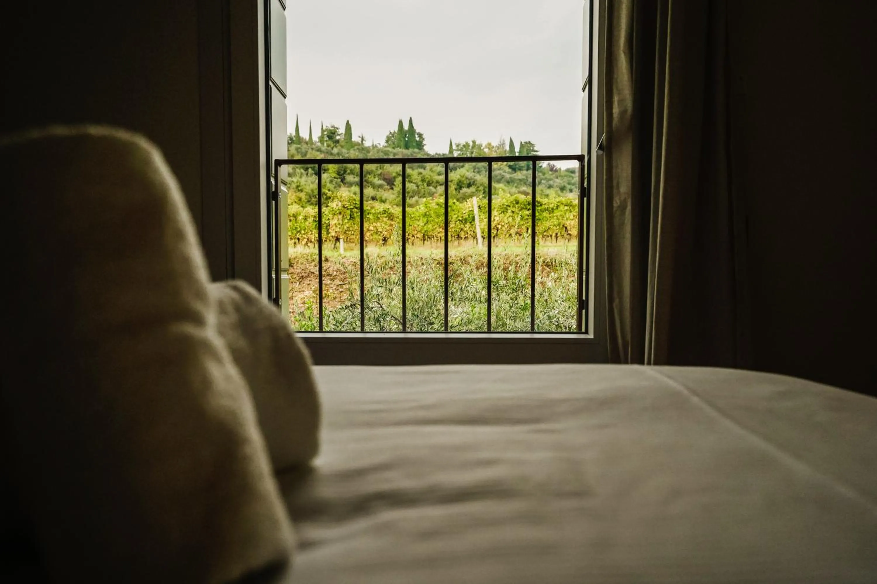 Bedroom, Bed in Casa Olivi Apartments