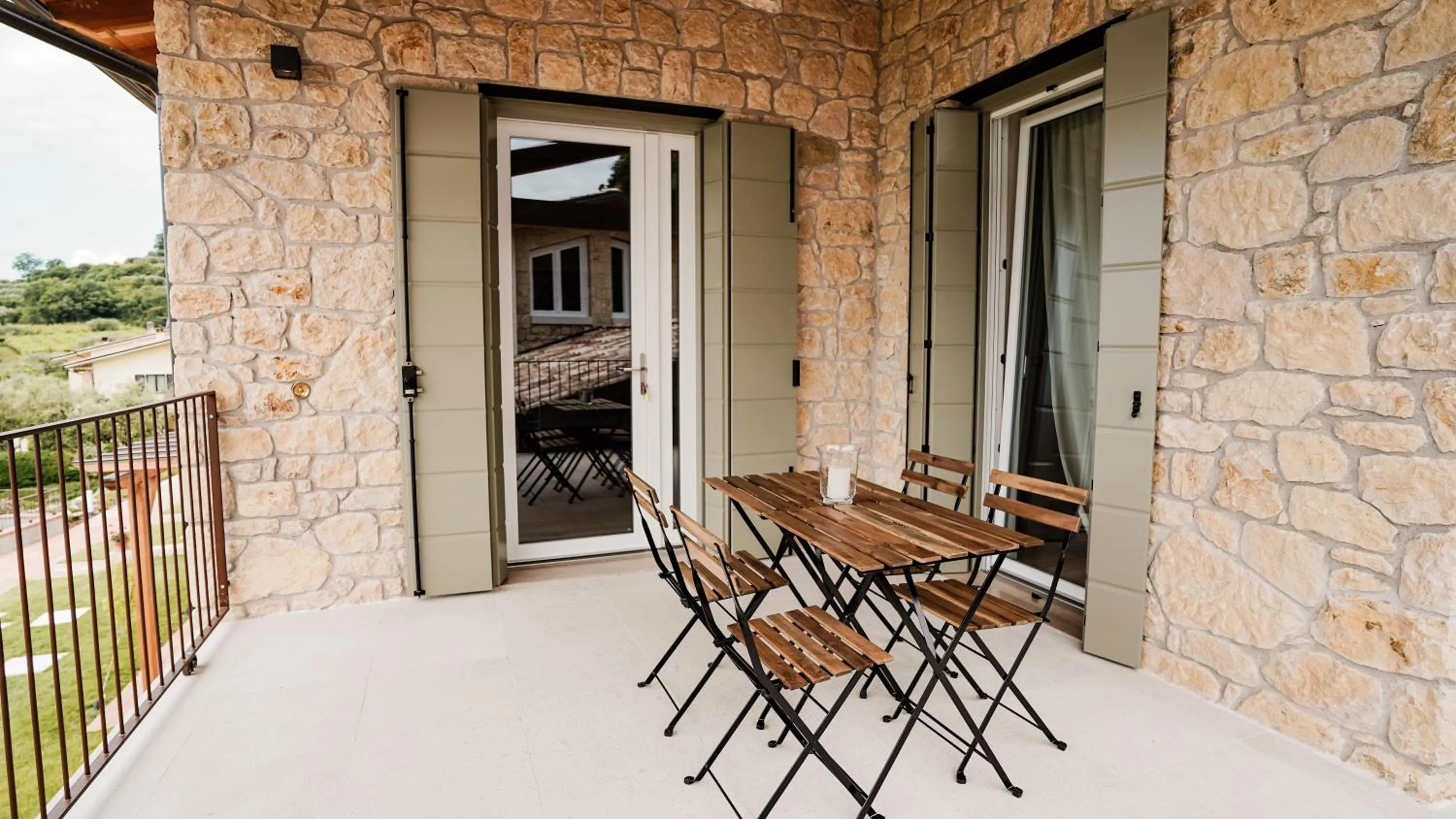 Balcony/Terrace in Casa Olivi Apartments