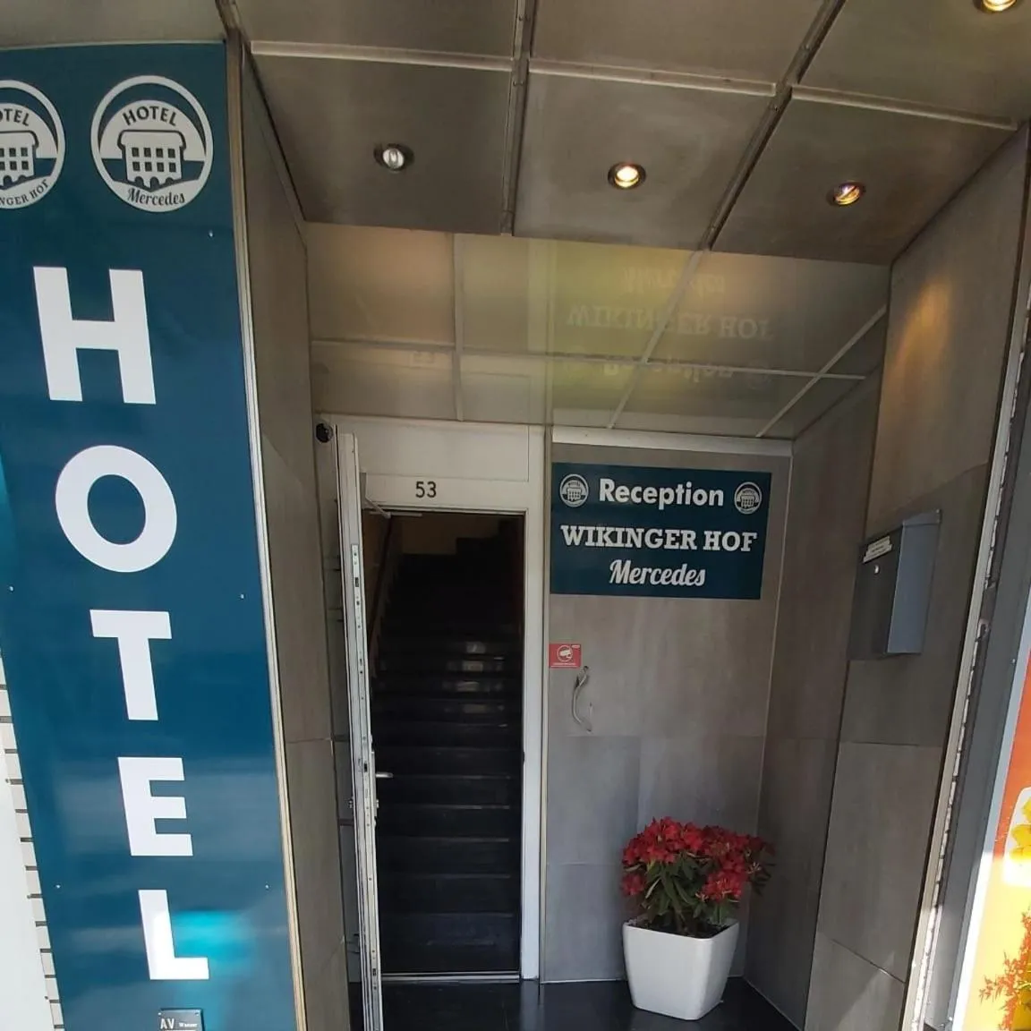 Property building in Hotel Wikinger Hof