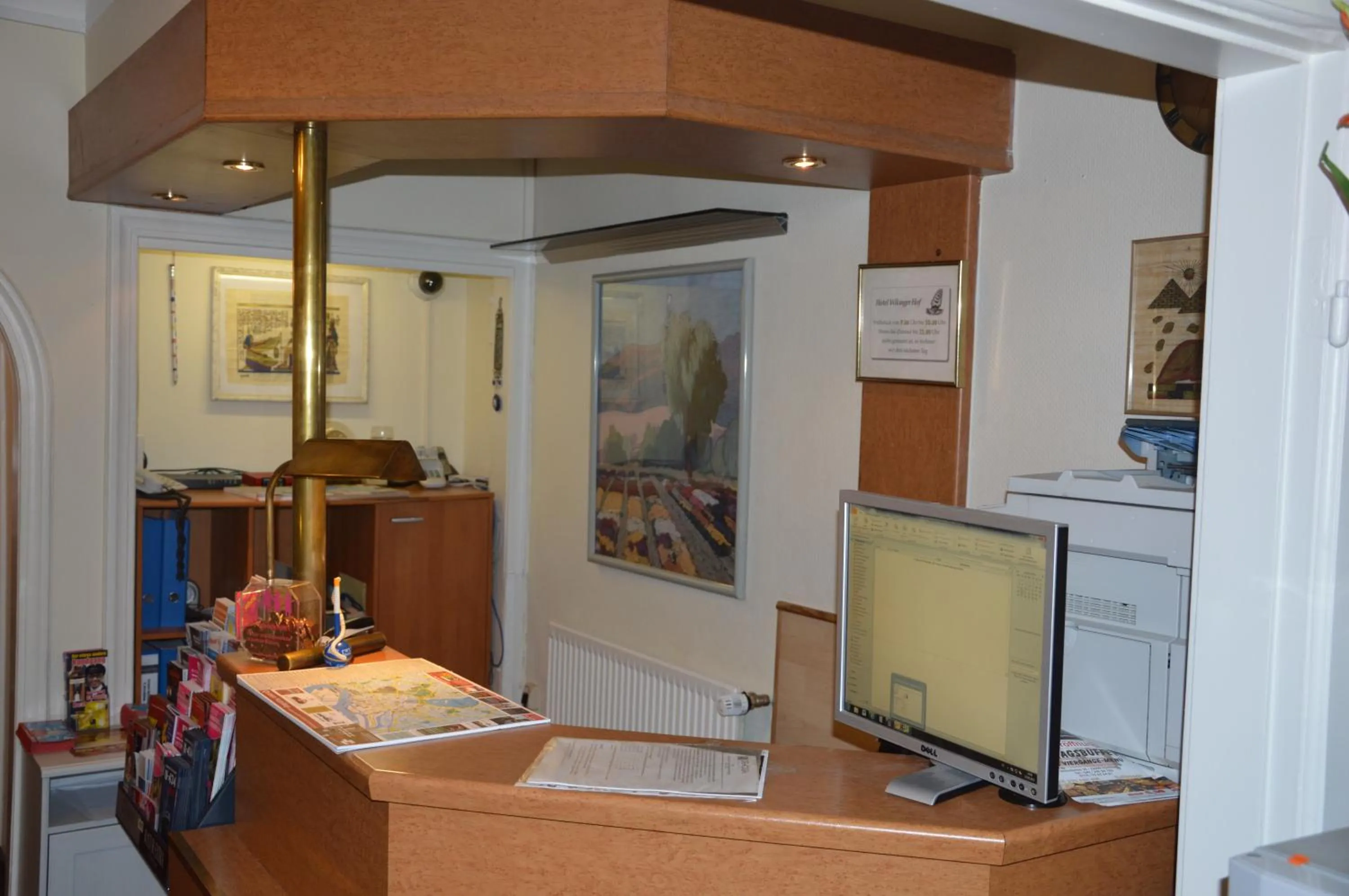 Lobby or reception in Hotel Wikinger Hof