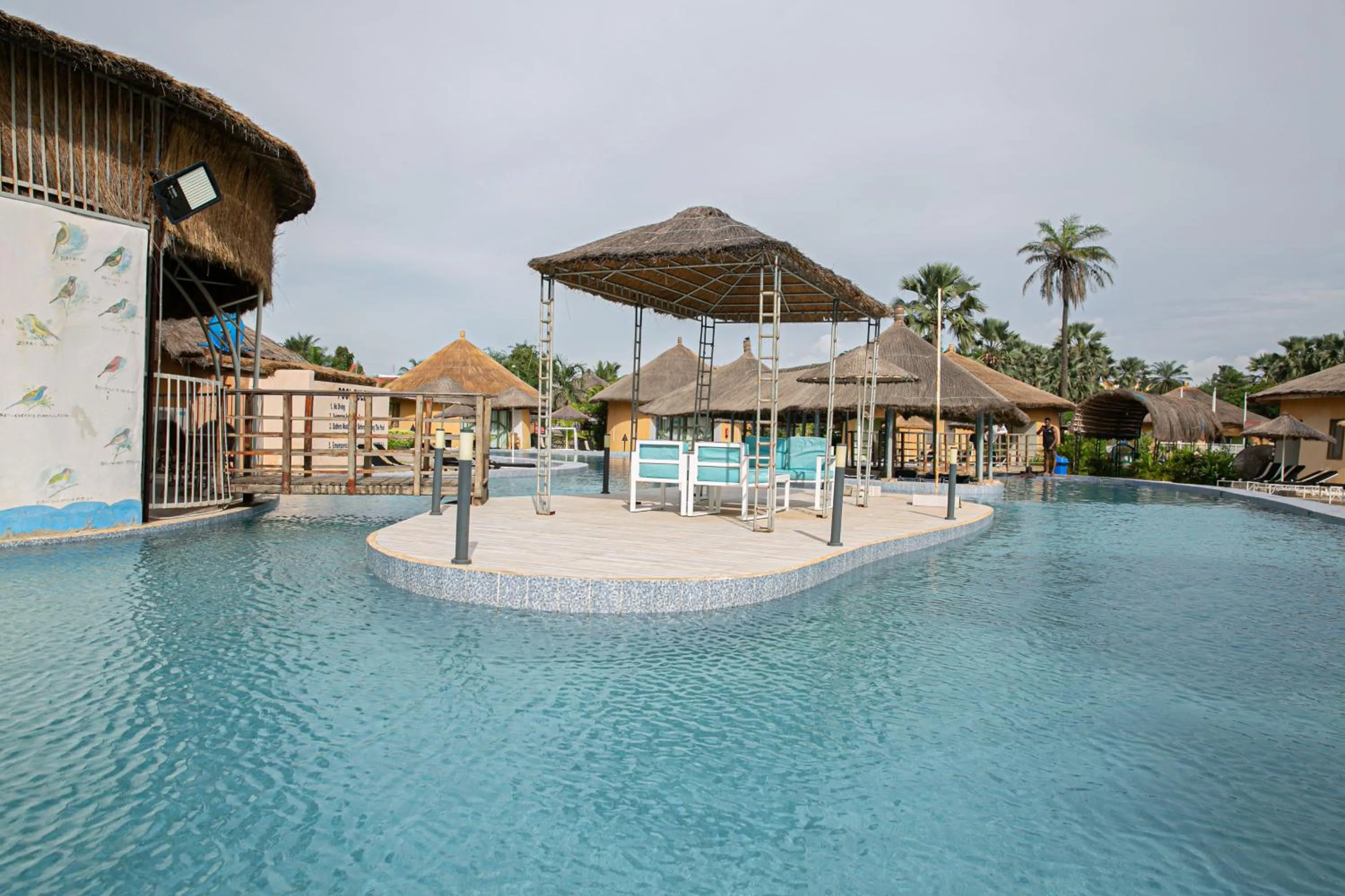 Swimming pool in Bamboo Village Resort