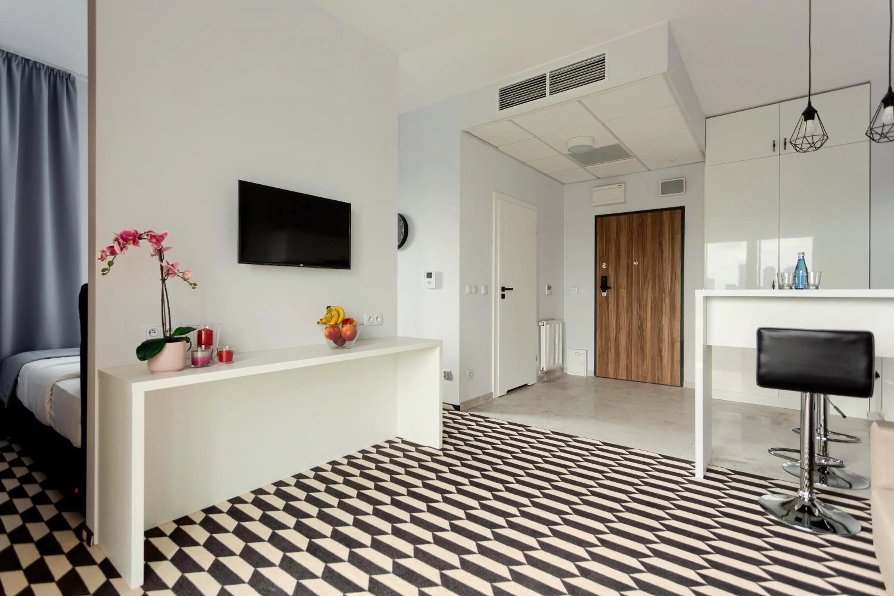 TV and multimedia, Bed in Apartamenty Prymasa Residence