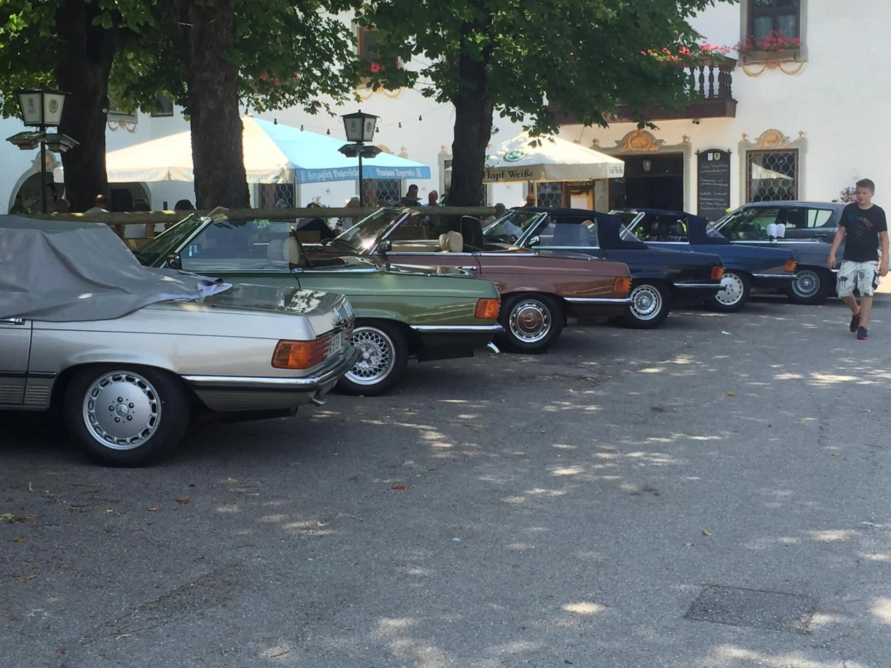 group of guests in Hotel Alter Wirt