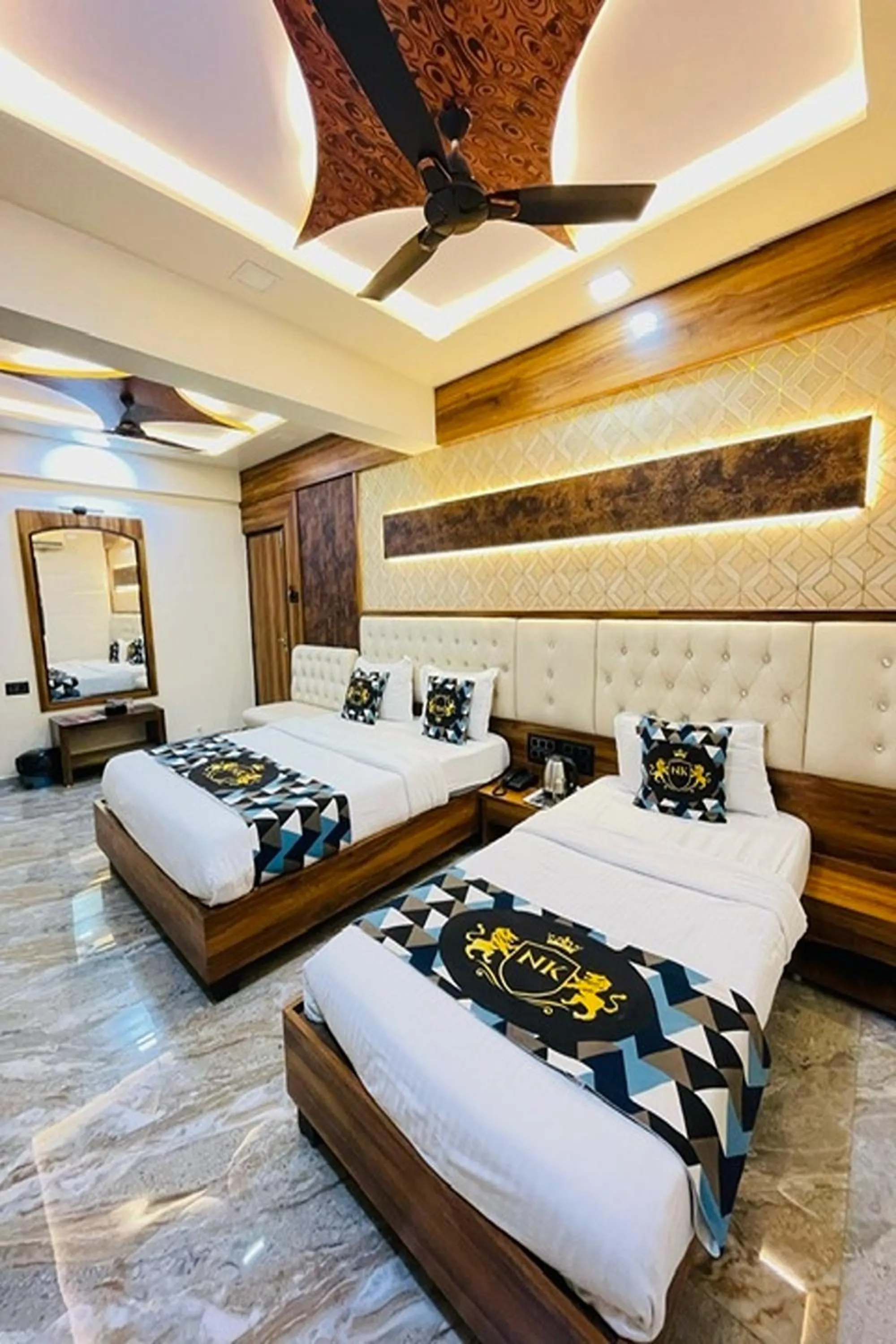 Bedroom in Hotel Neelkiran