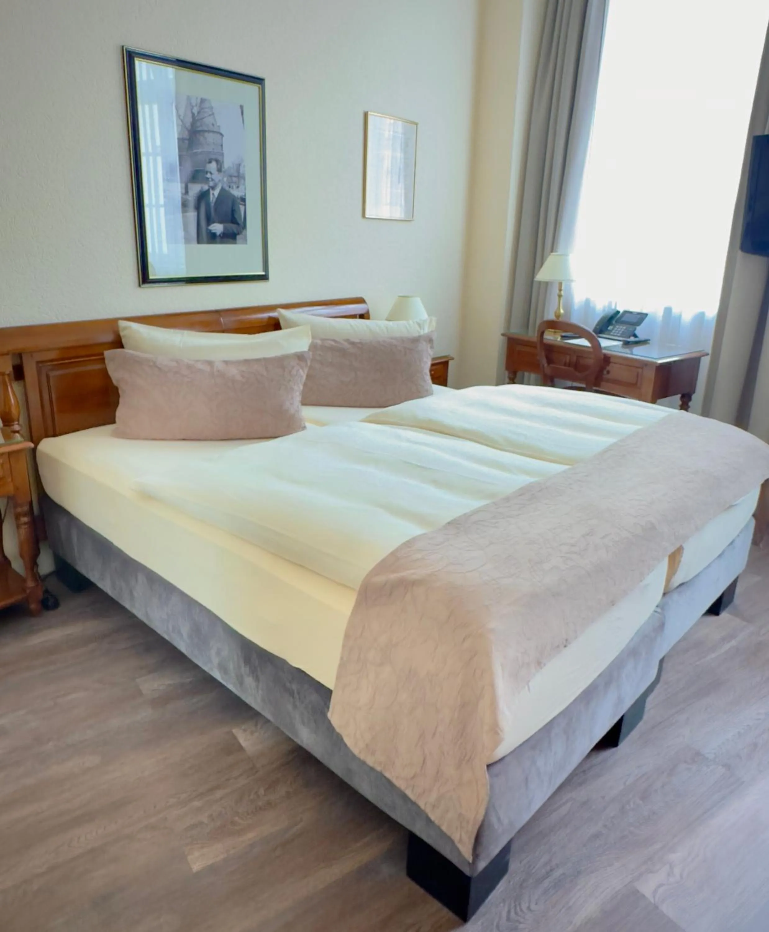 Bed in TOP CityLine Klassik Altstadt Hotel Lübeck