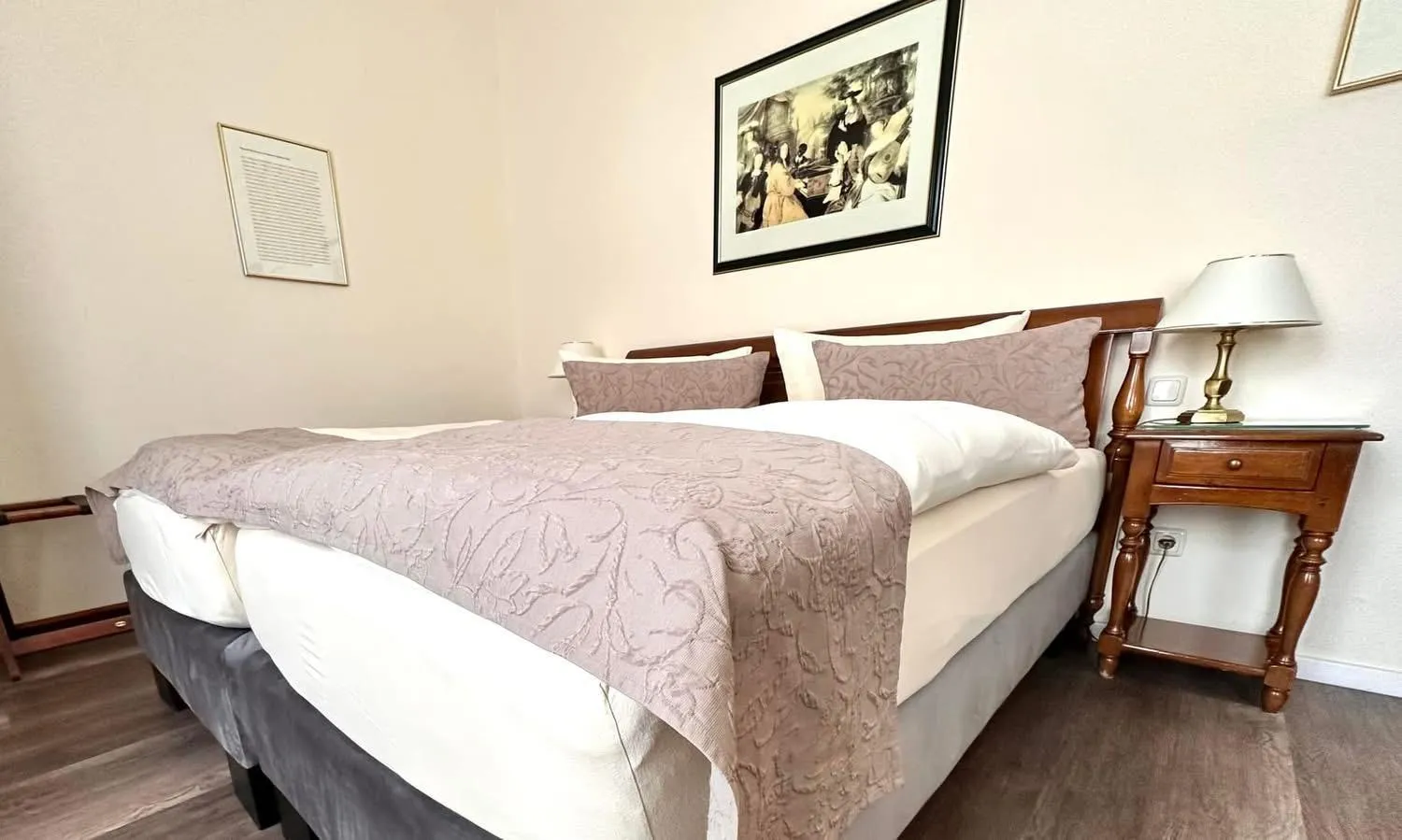 Bed in TOP CityLine Klassik Altstadt Hotel Lübeck