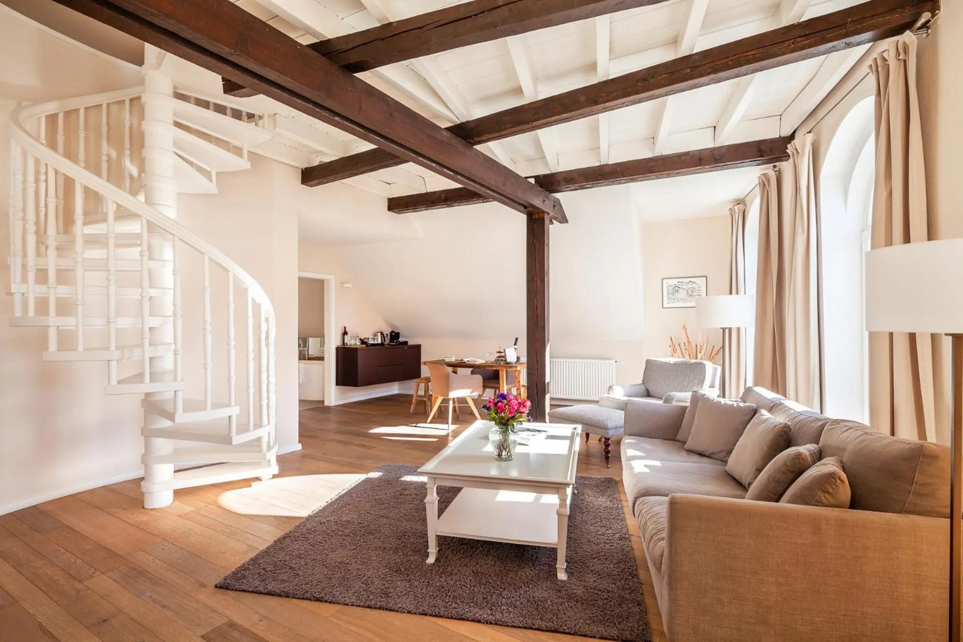 Seating area in TOP CityLine Klassik Altstadt Hotel Lübeck