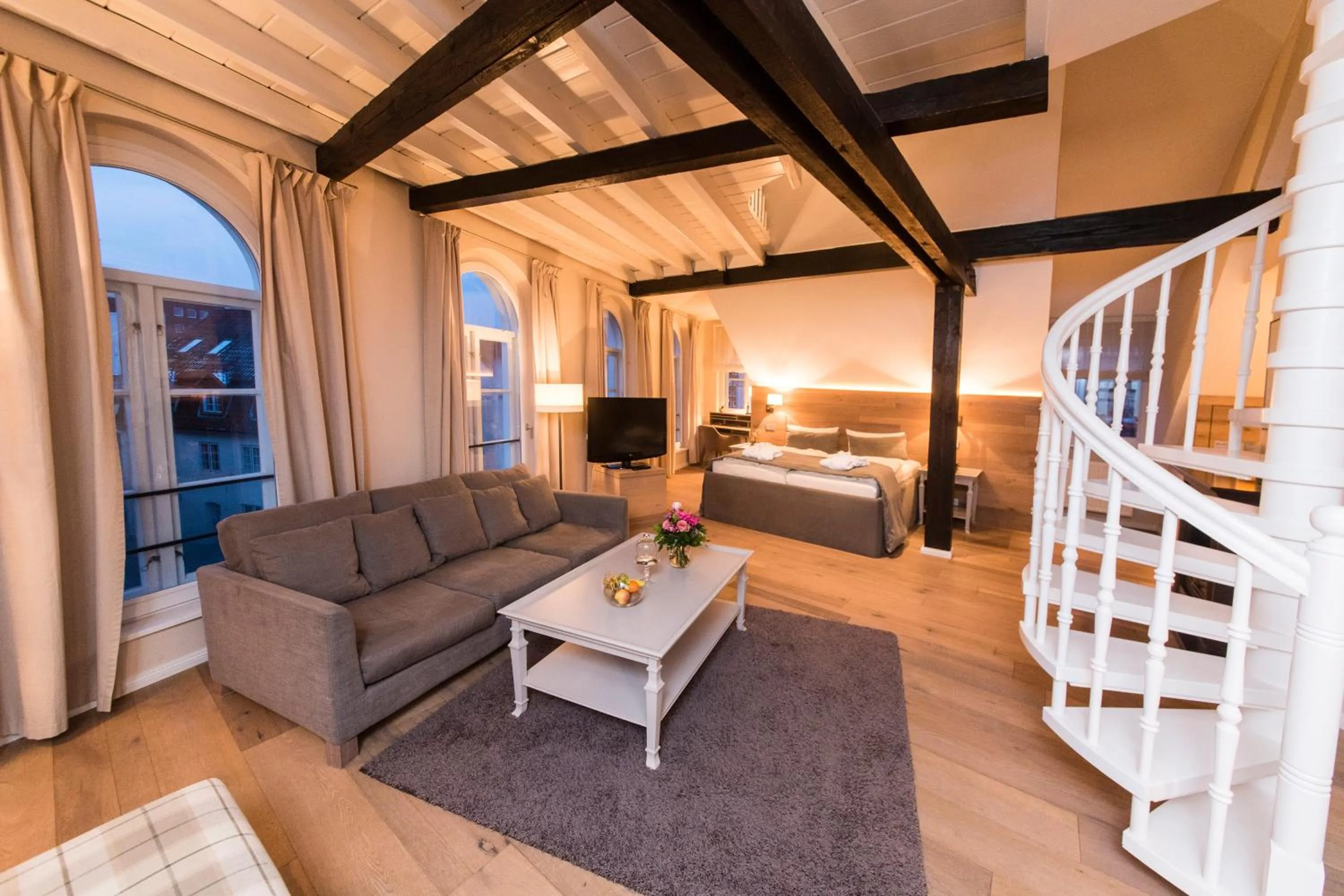 Living room in TOP CityLine Klassik Altstadt Hotel Lübeck