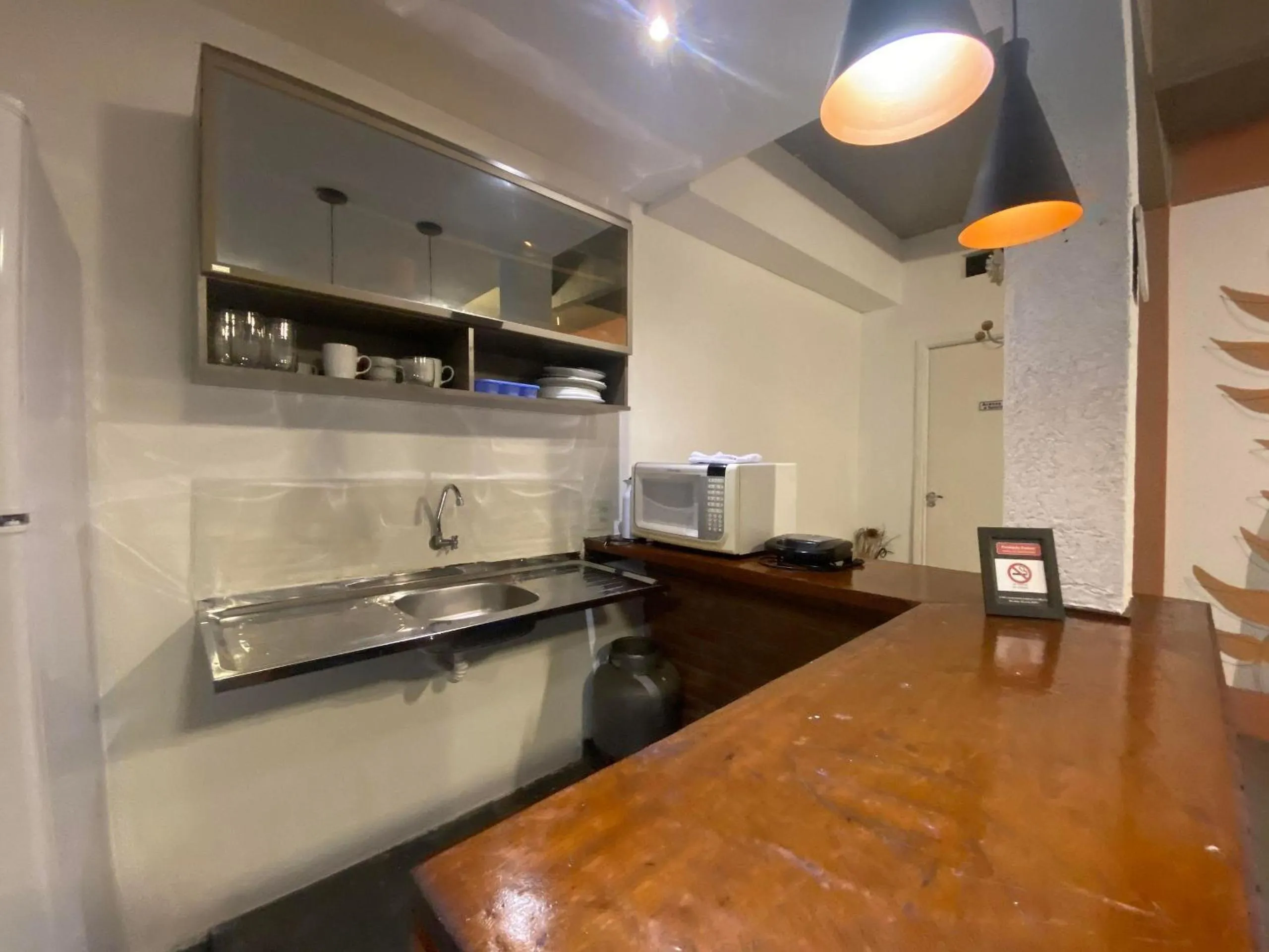 Kitchen or kitchenette in POUSADA MUNDI MORUMBI