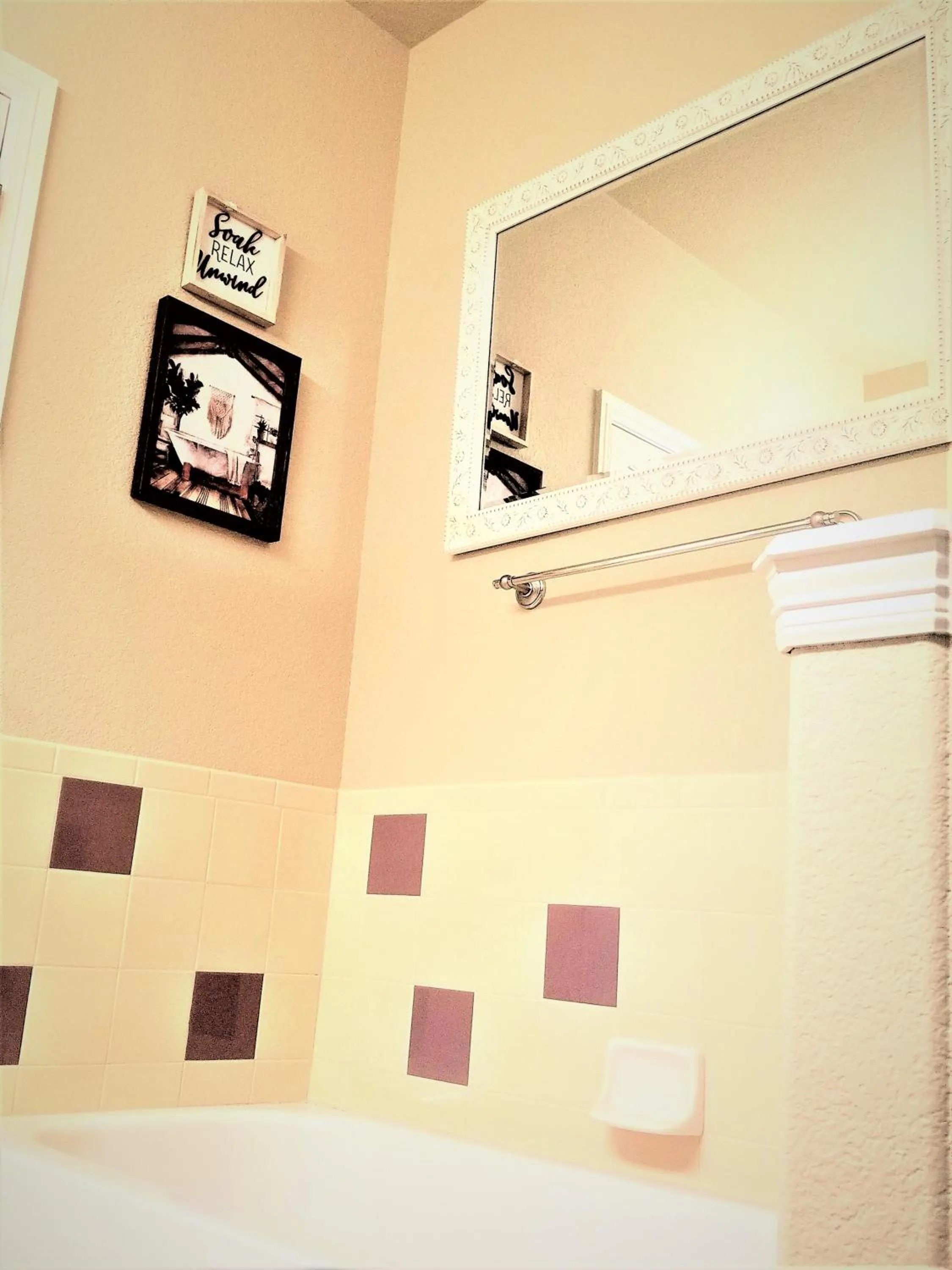 Bathroom in Peak Valley Manor, a Modern Farmhouse