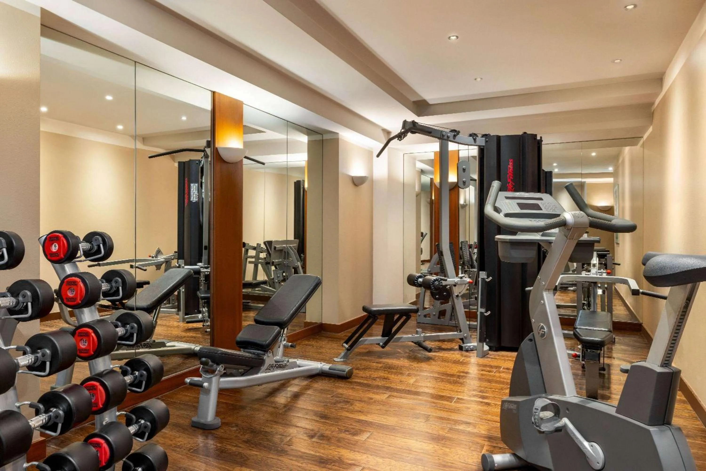 Fitness centre/facilities in Vienna House by Wyndham Sonne Rostock