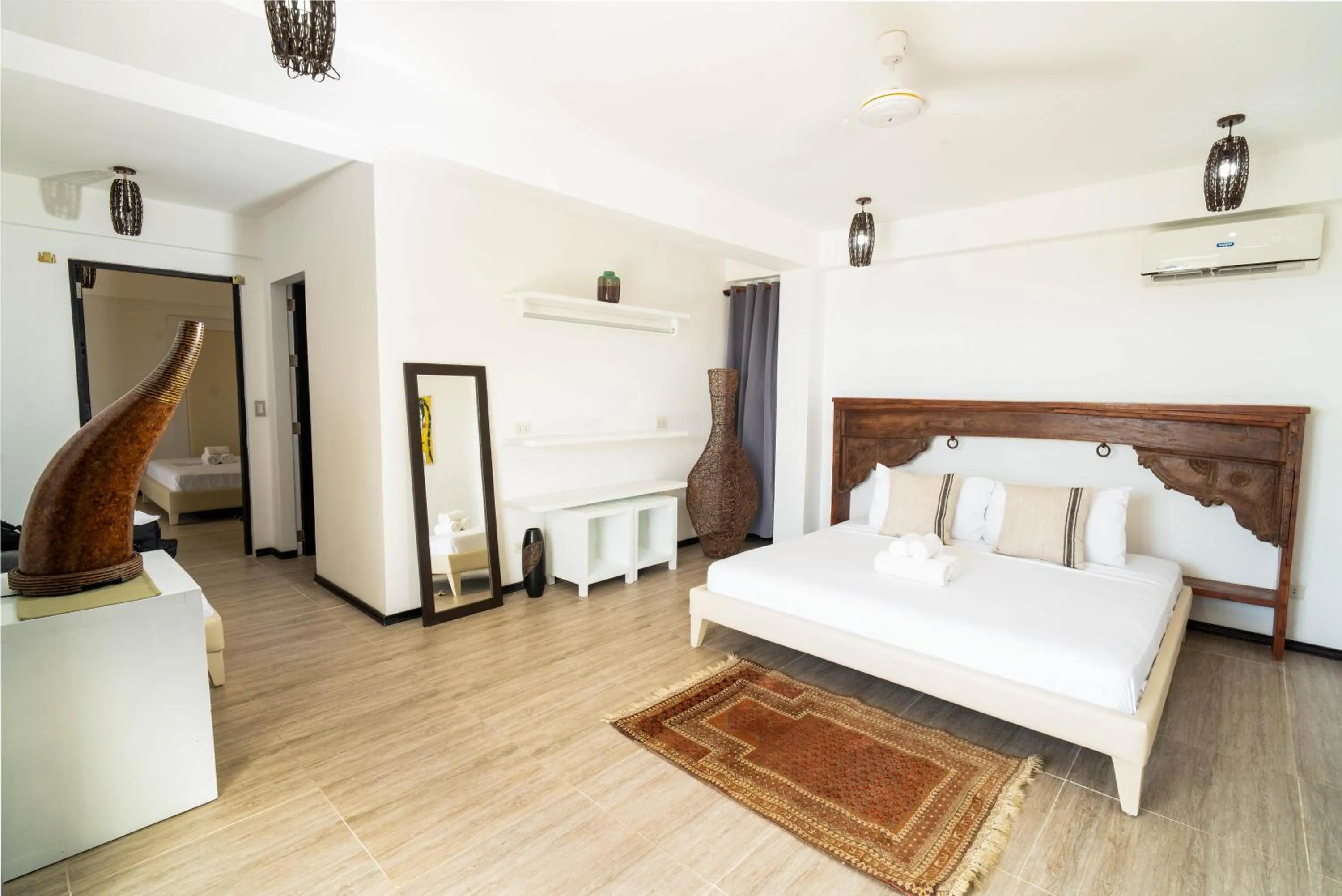 Photo of the whole room, Bed in Blanco Beach Resort Malapascua