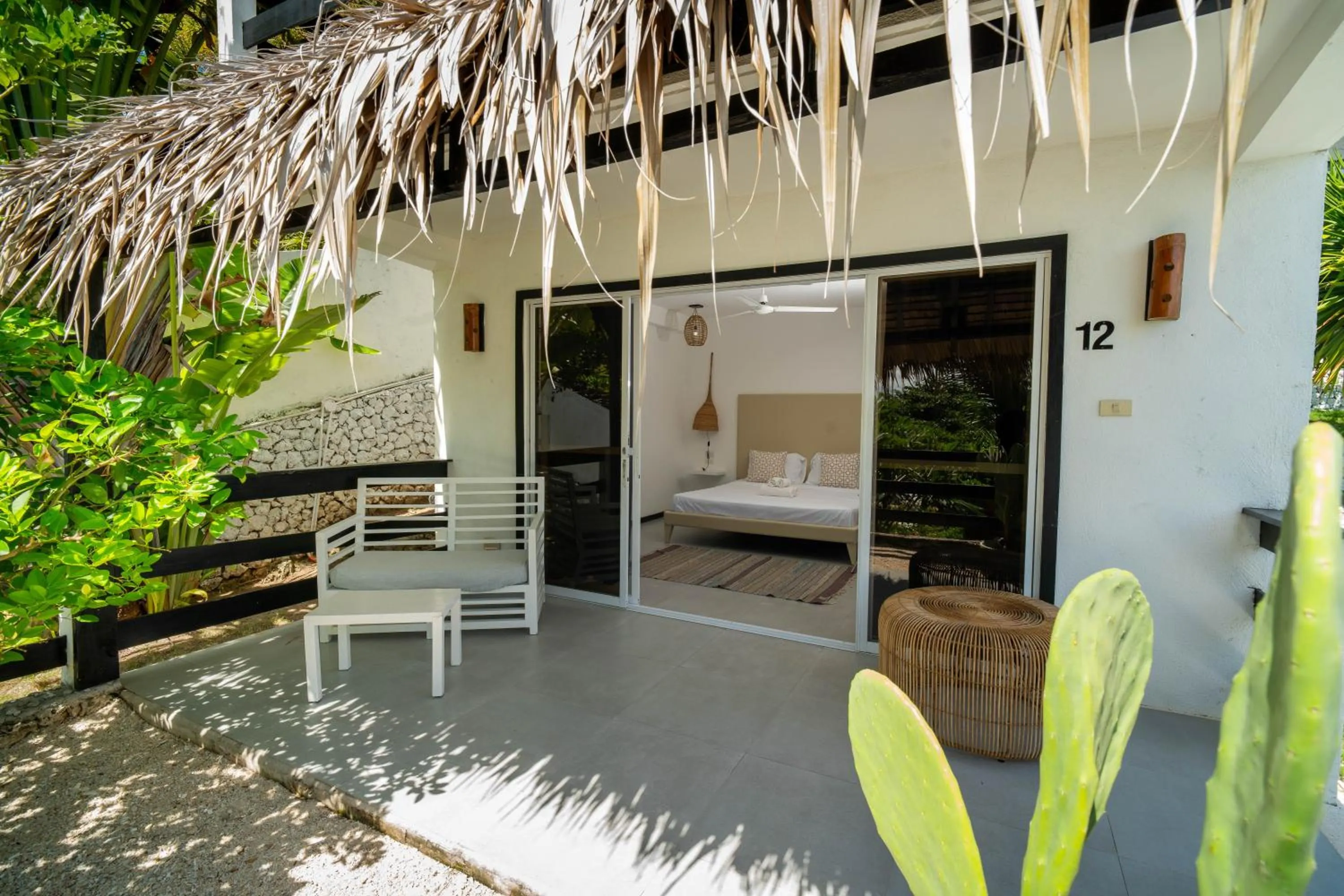 Patio in Blanco Beach Resort Malapascua