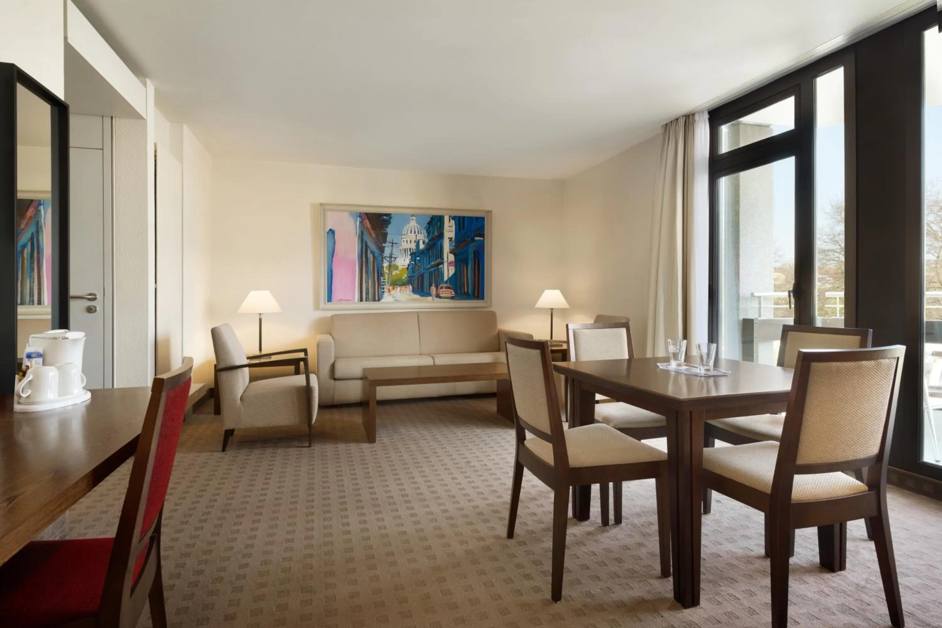 Living room in Ramada Nürnberg Parkhotel