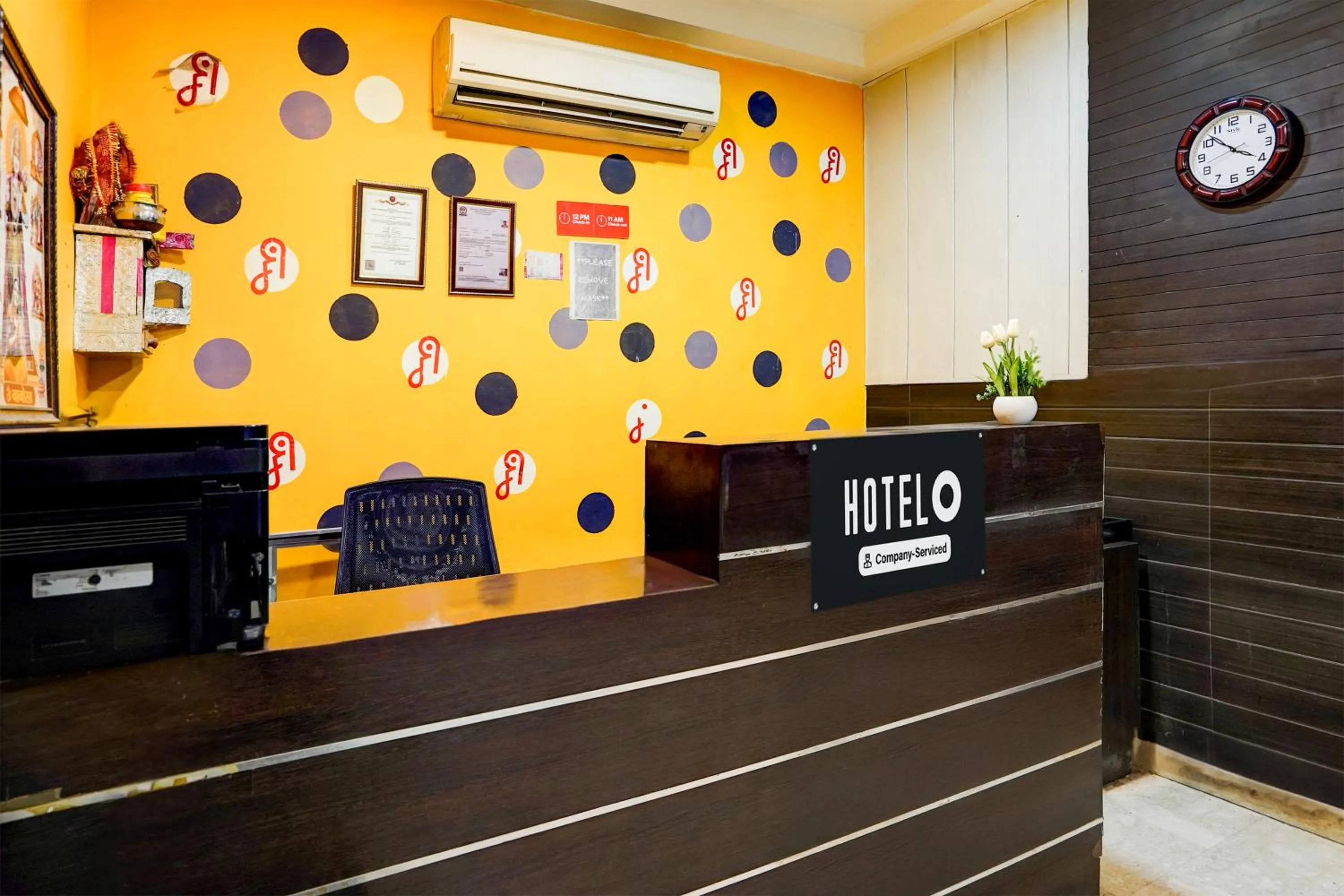 Lobby or reception in Super Hotel O Rohini Sector 24