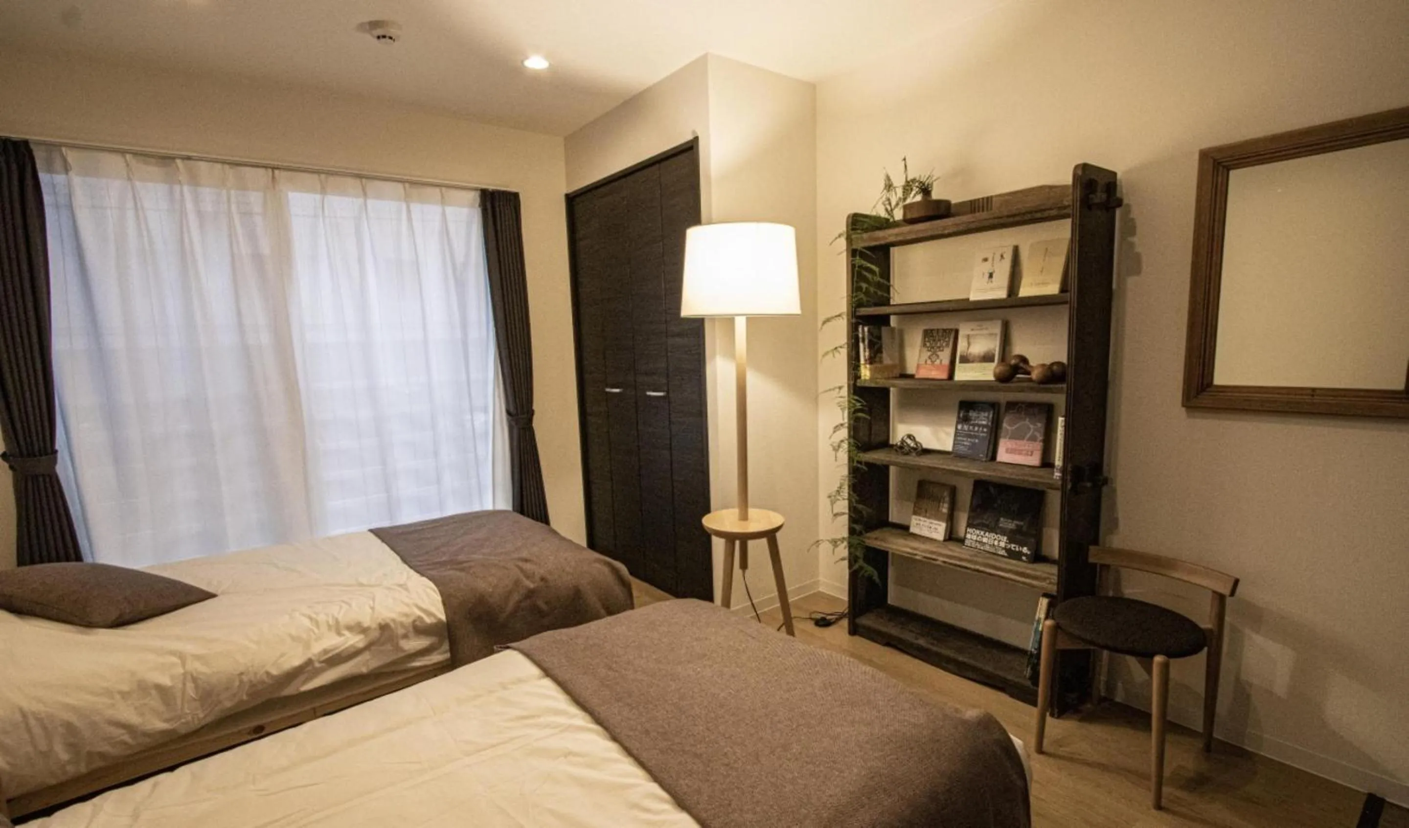 Bedroom, Bed in UCHI Susukino 5.7