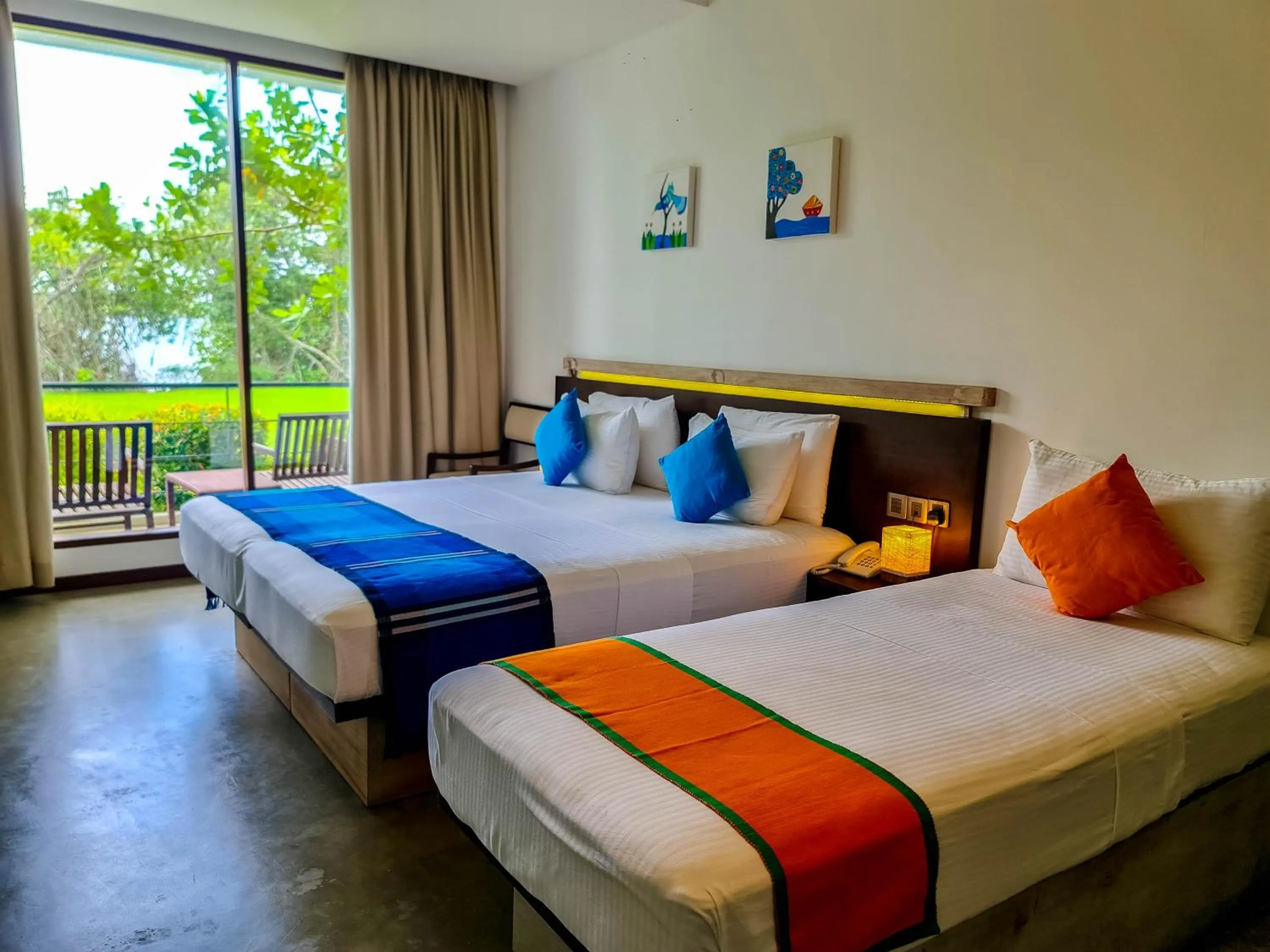 Bedroom, Bed in Moi Koggala by DBI - Free drop off to the beach