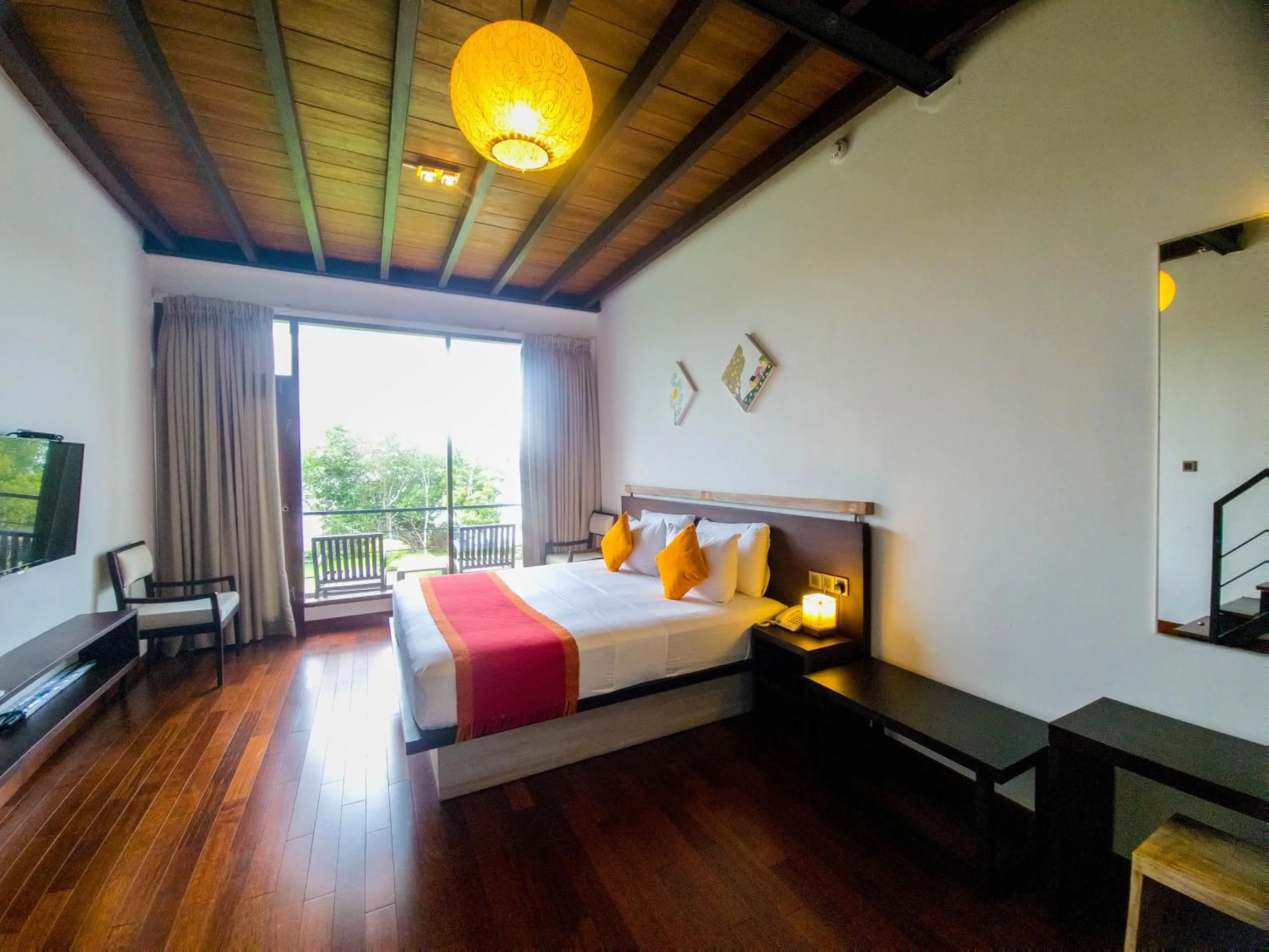 Bedroom, Bed in Moi Koggala by DBI - Free drop off to the beach