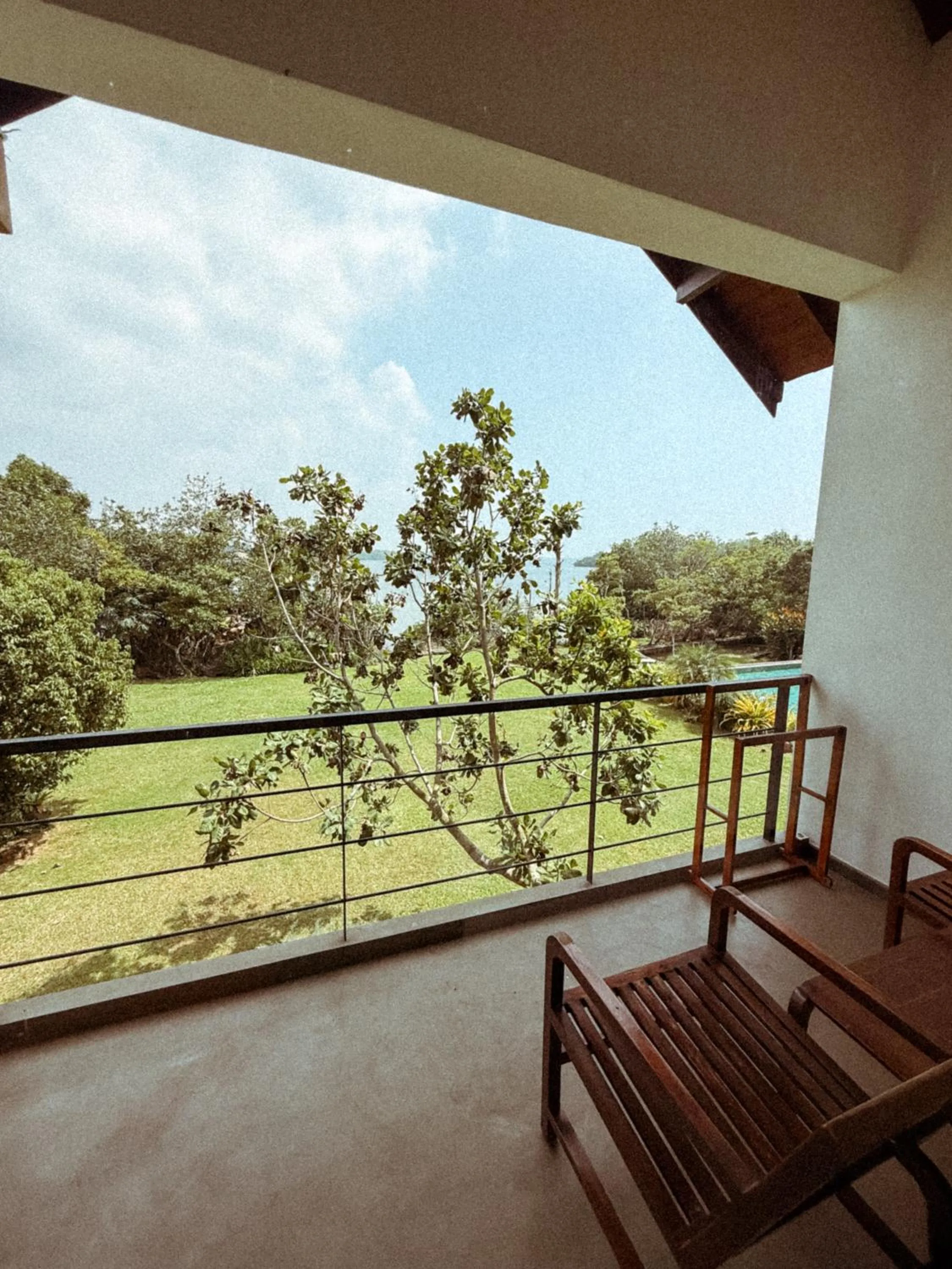 Patio in Zen Koggala by Sugar Coliving