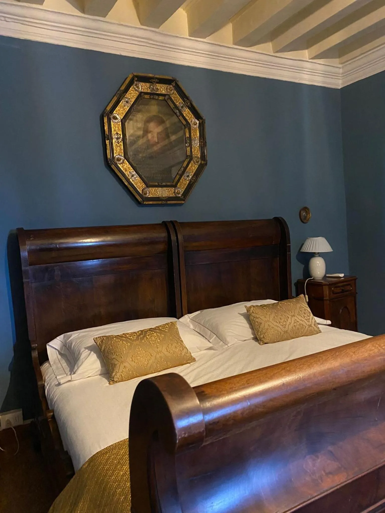 Bedroom, Bed in Villa Stecchini