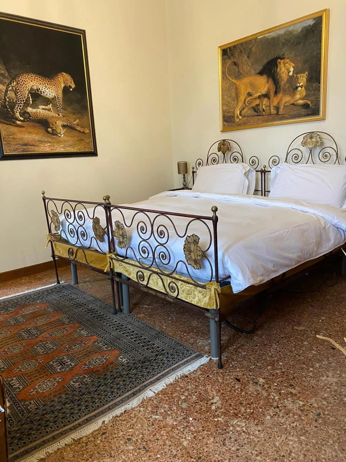 Bedroom, Bed in Villa Stecchini