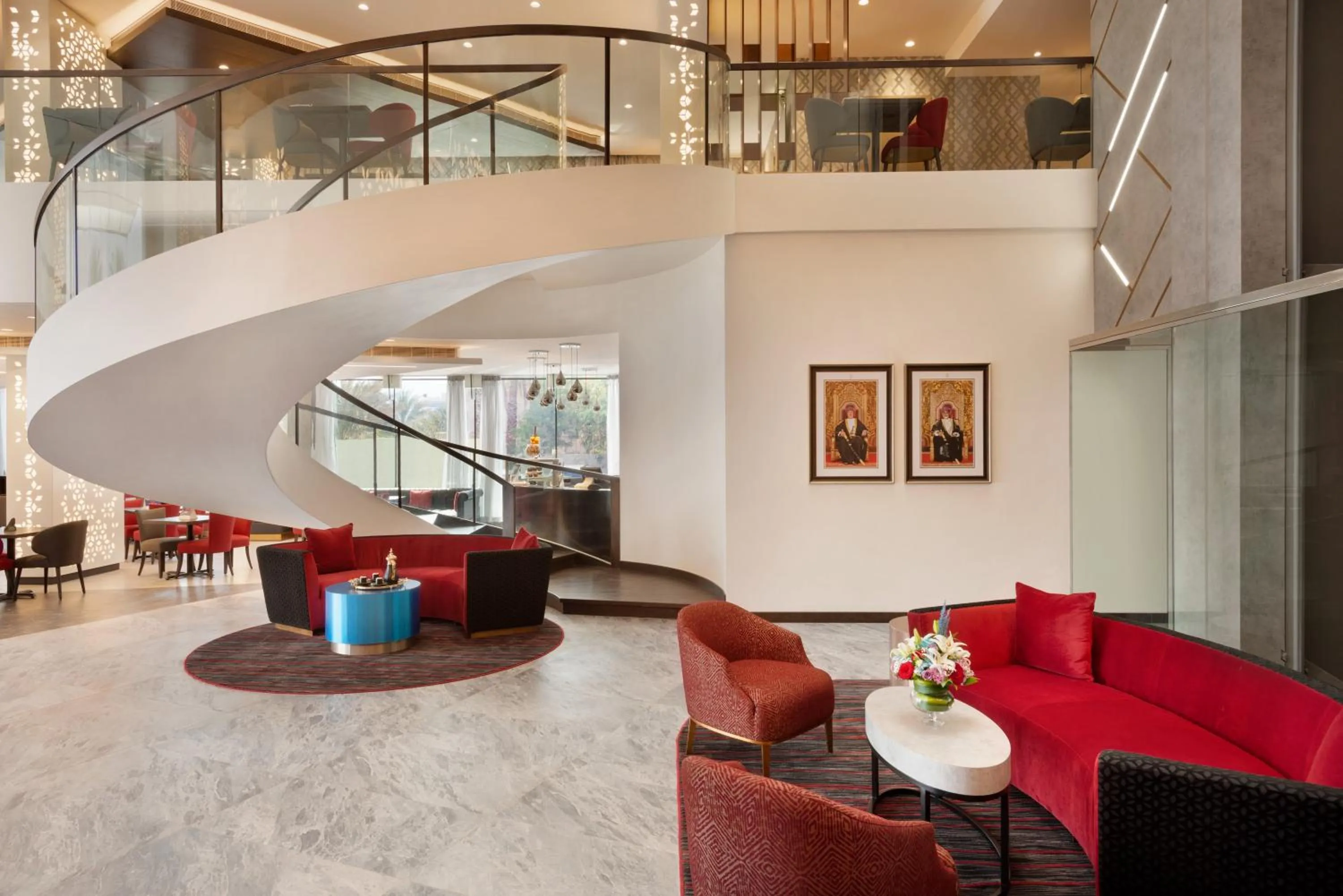 Lobby or reception in Ramada Encore by Wyndham Muscat Al-Ghubra