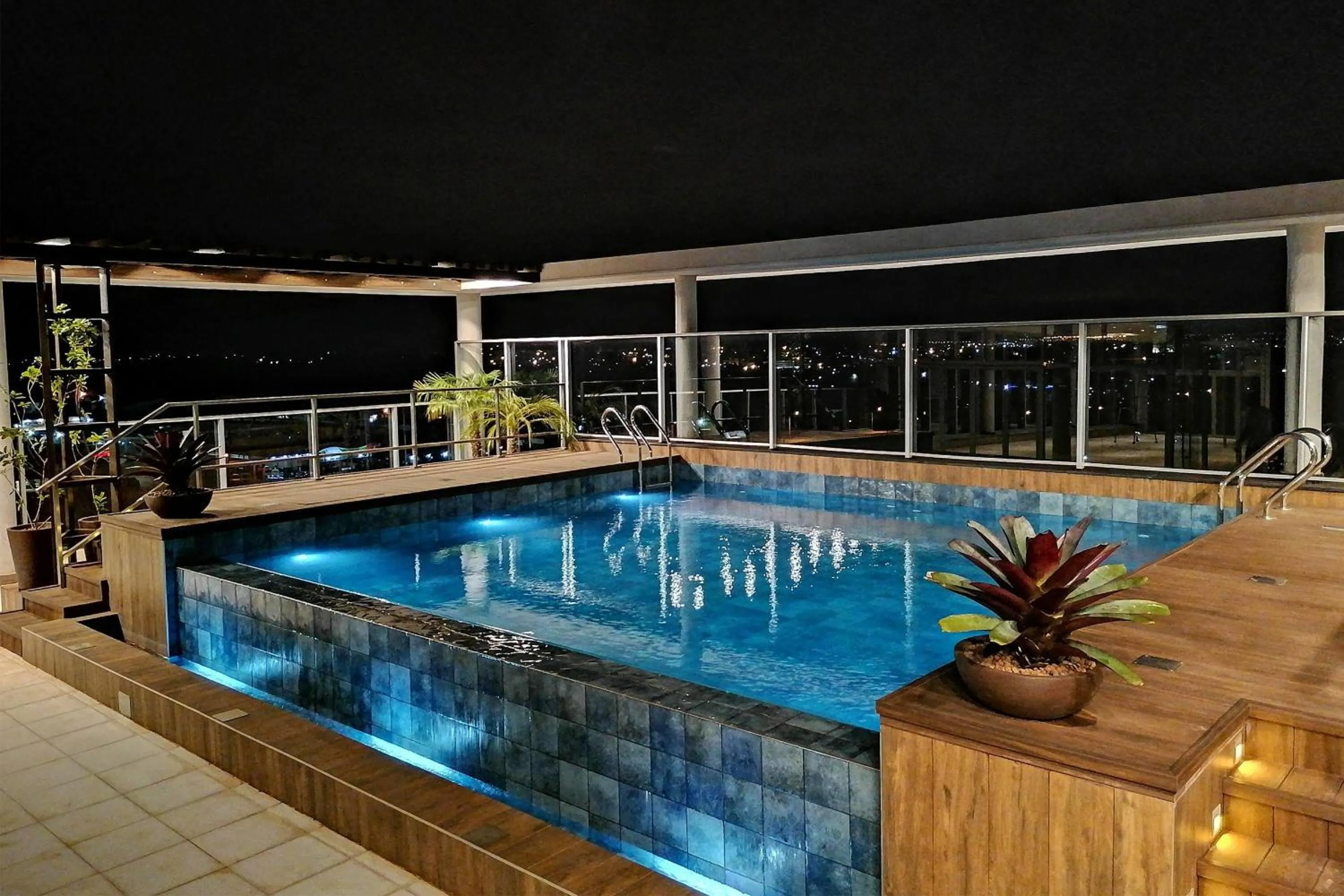 Pool view in Dazzler by Wyndham Ciudad del Este