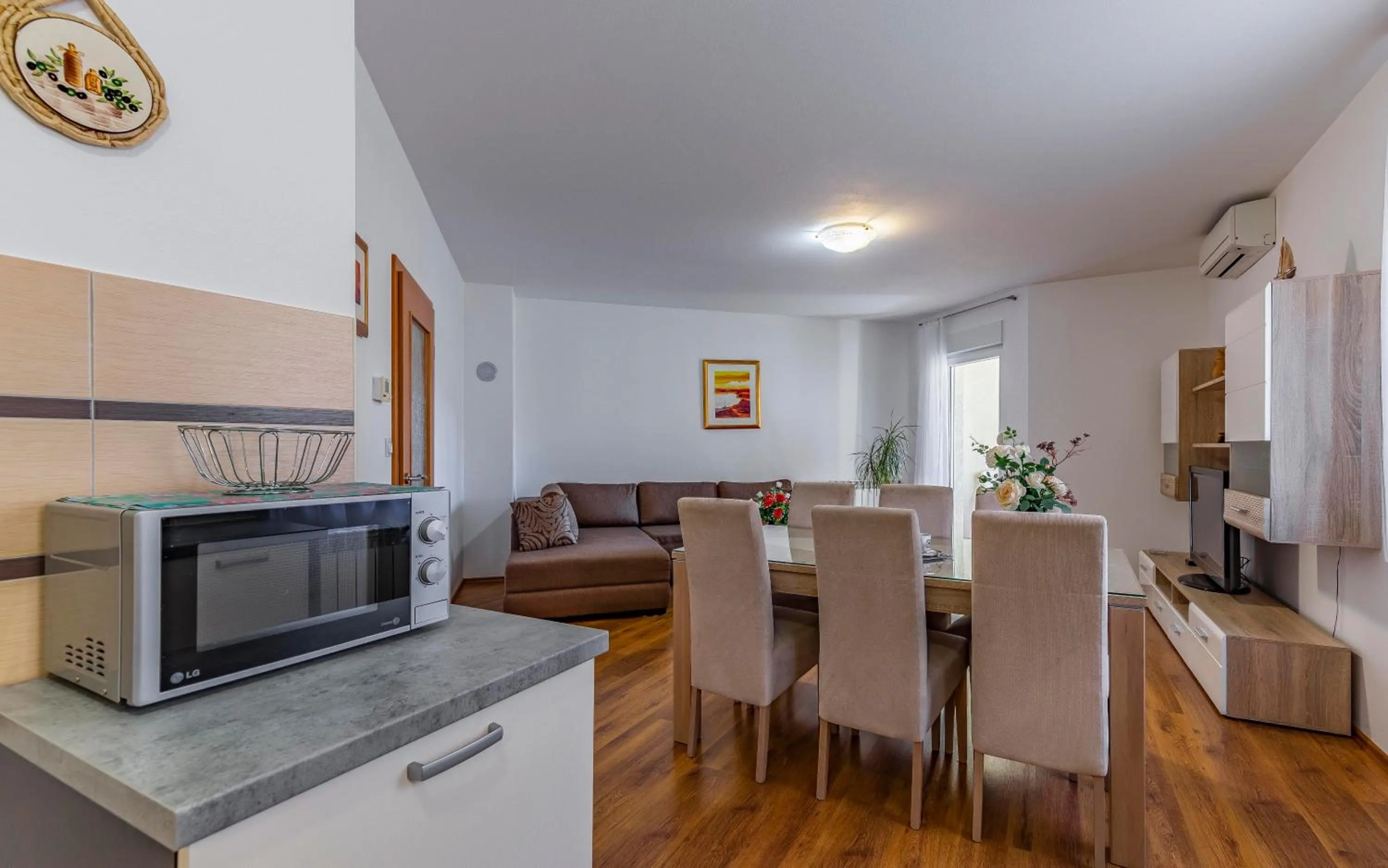 Seating area in Istriensonne - Apartments Veruda mit Grillterrasse
