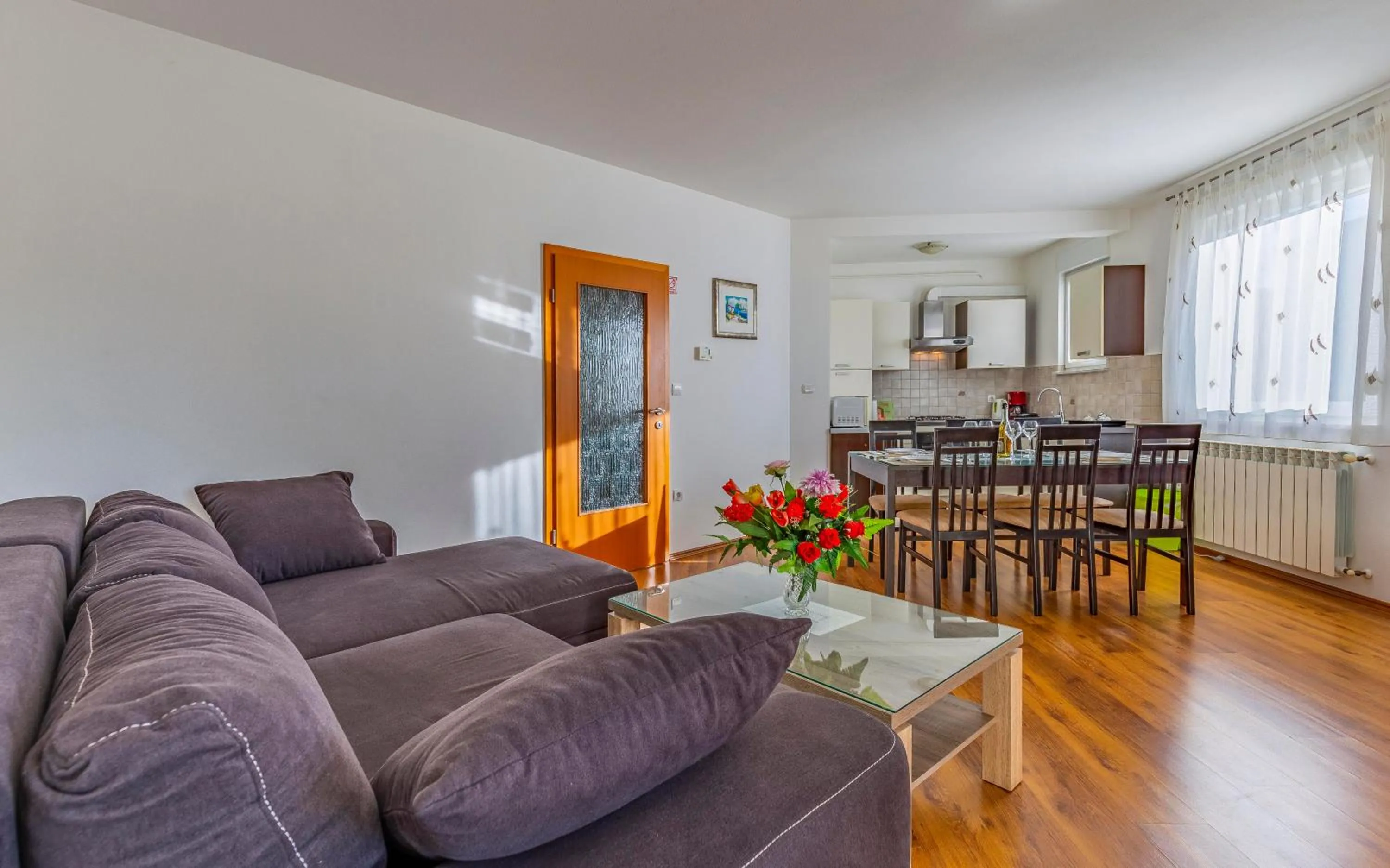 Kitchen or kitchenette in Istriensonne - Apartments Veruda mit Grillterrasse