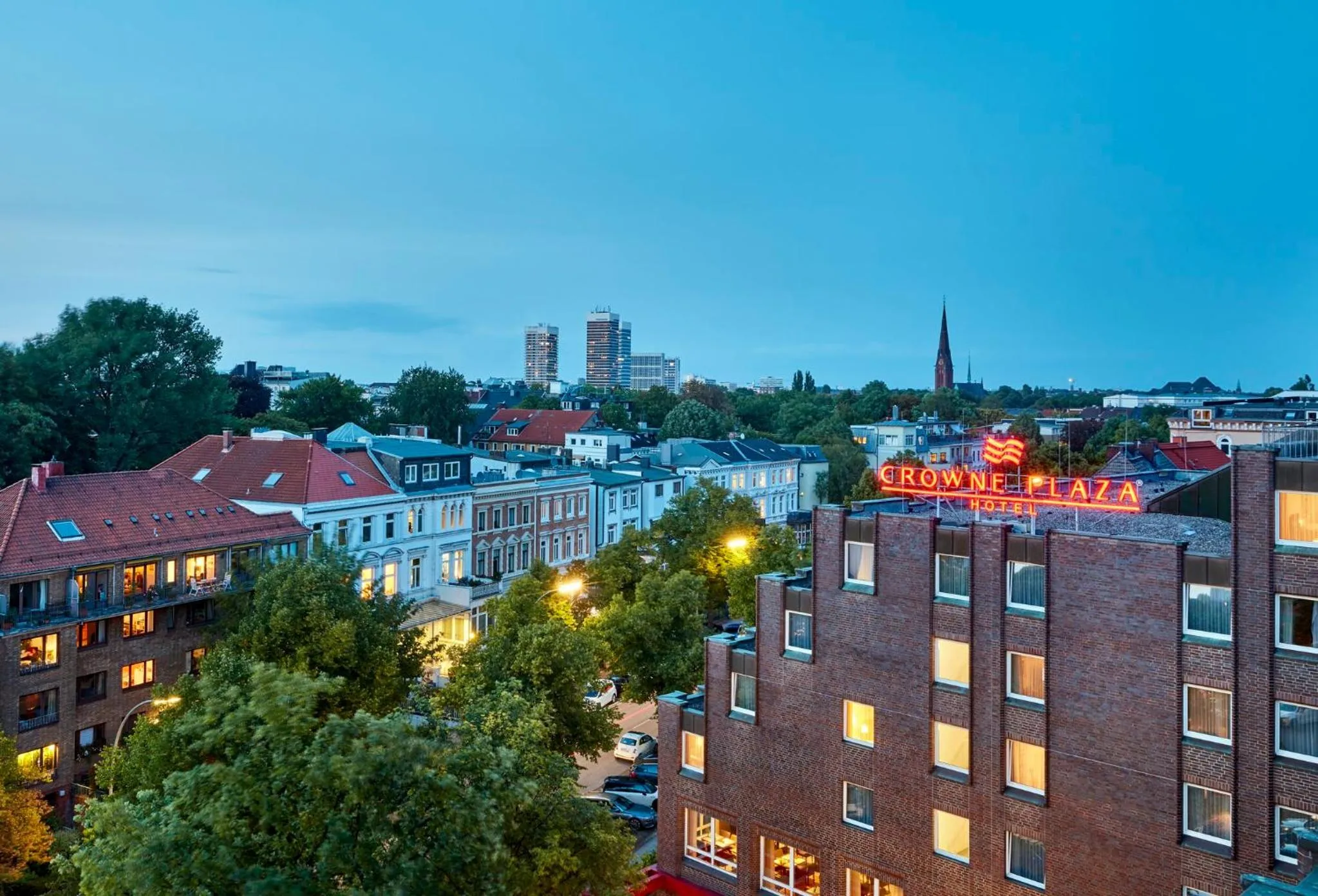 Property building in Crowne Plaza Hamburg-City Alster by IHG