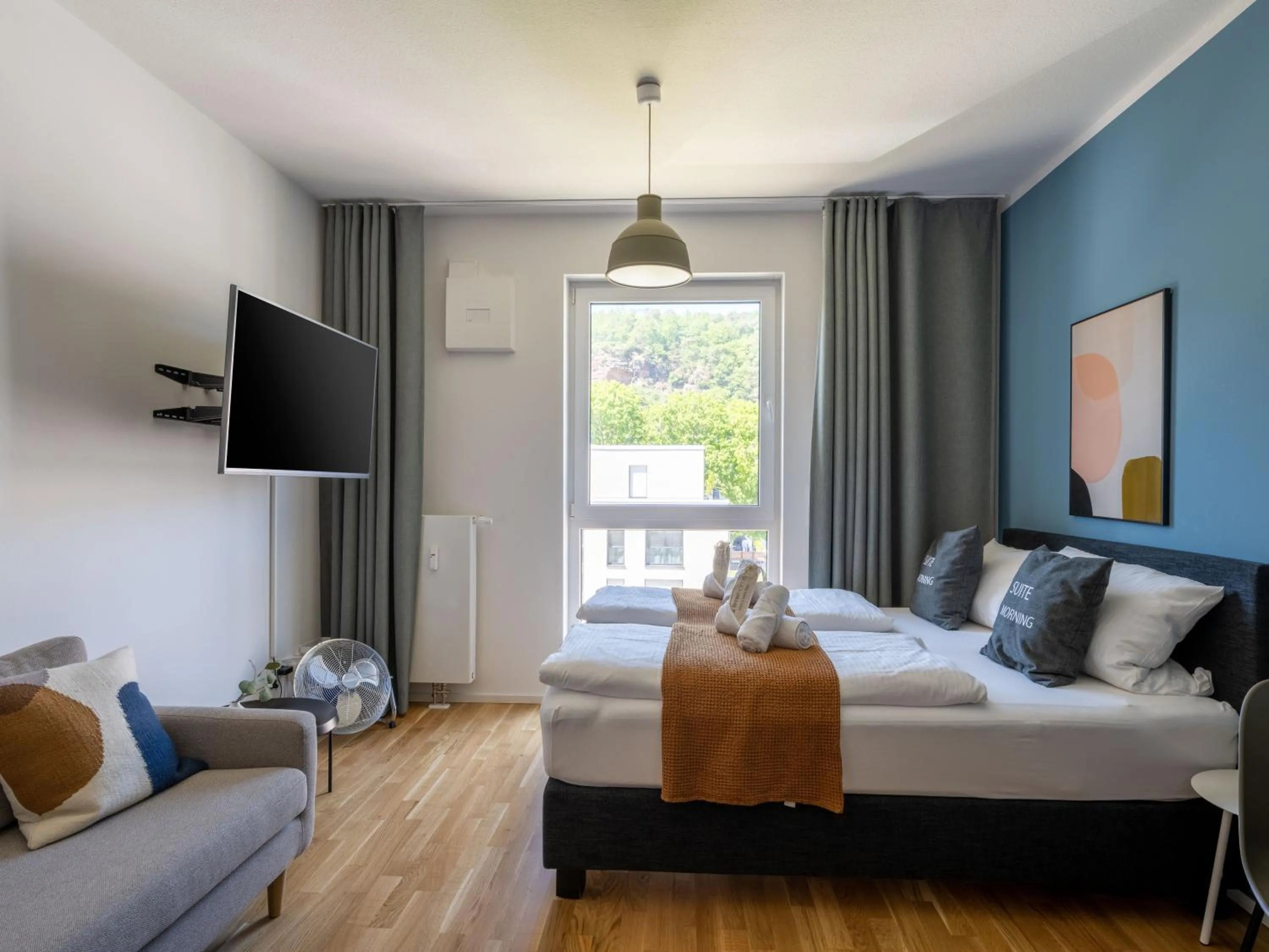 Bed in Limehome Trier Nikolaus-Leis-Straße