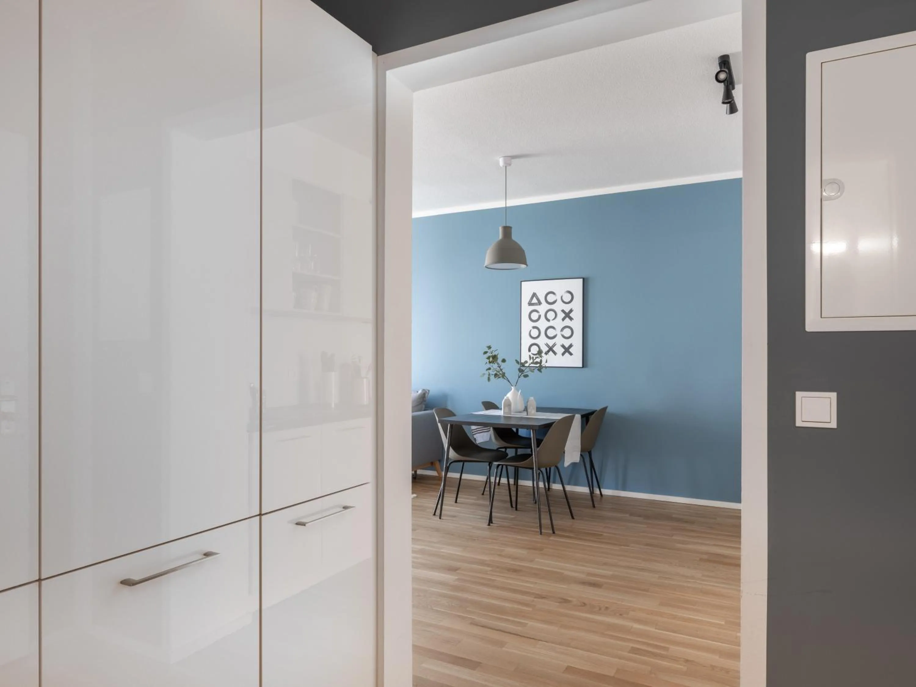 Dining area in Limehome Trier Nikolaus-Leis-Straße