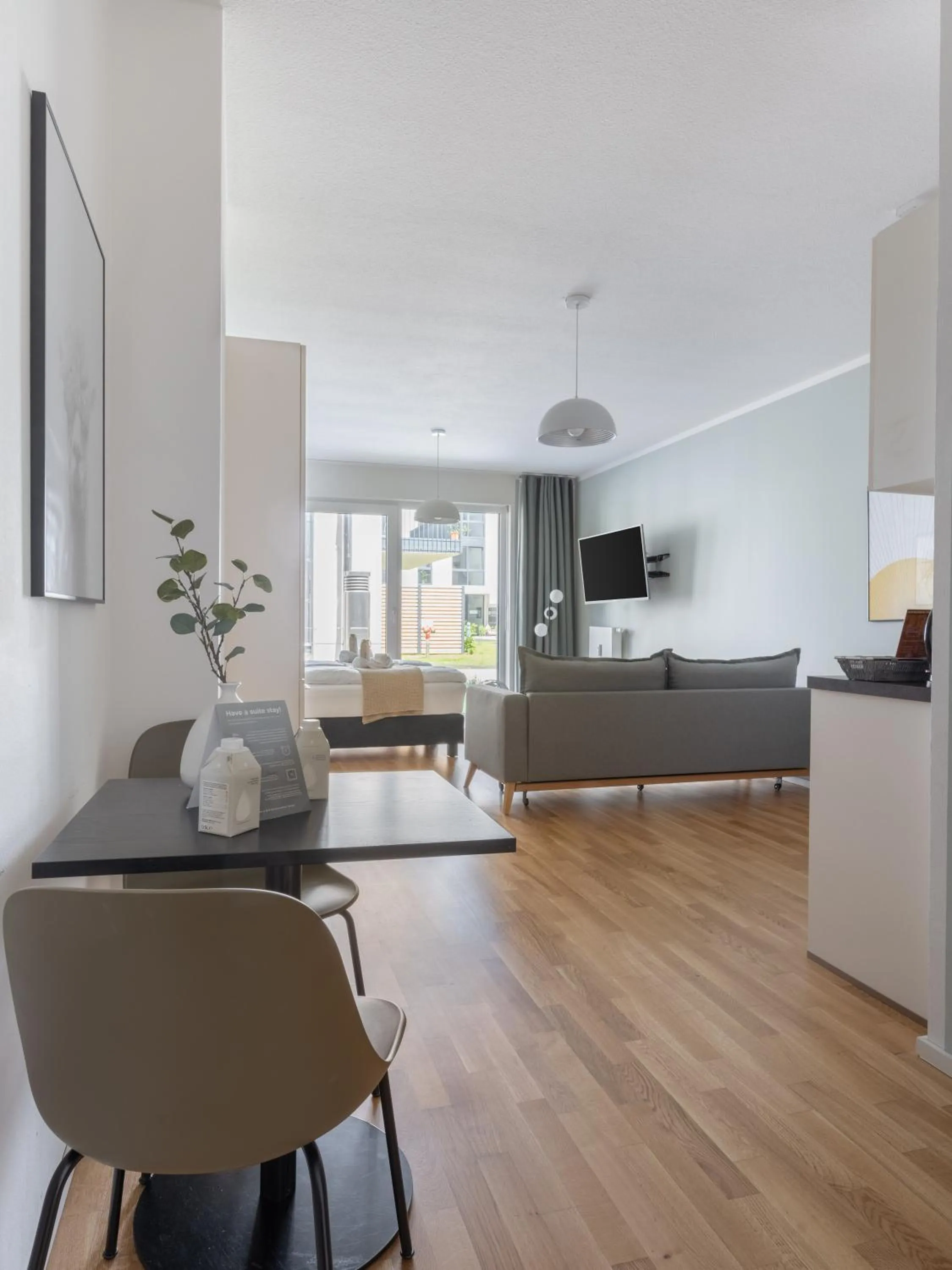 Seating area in Limehome Trier Nikolaus-Leis-Straße