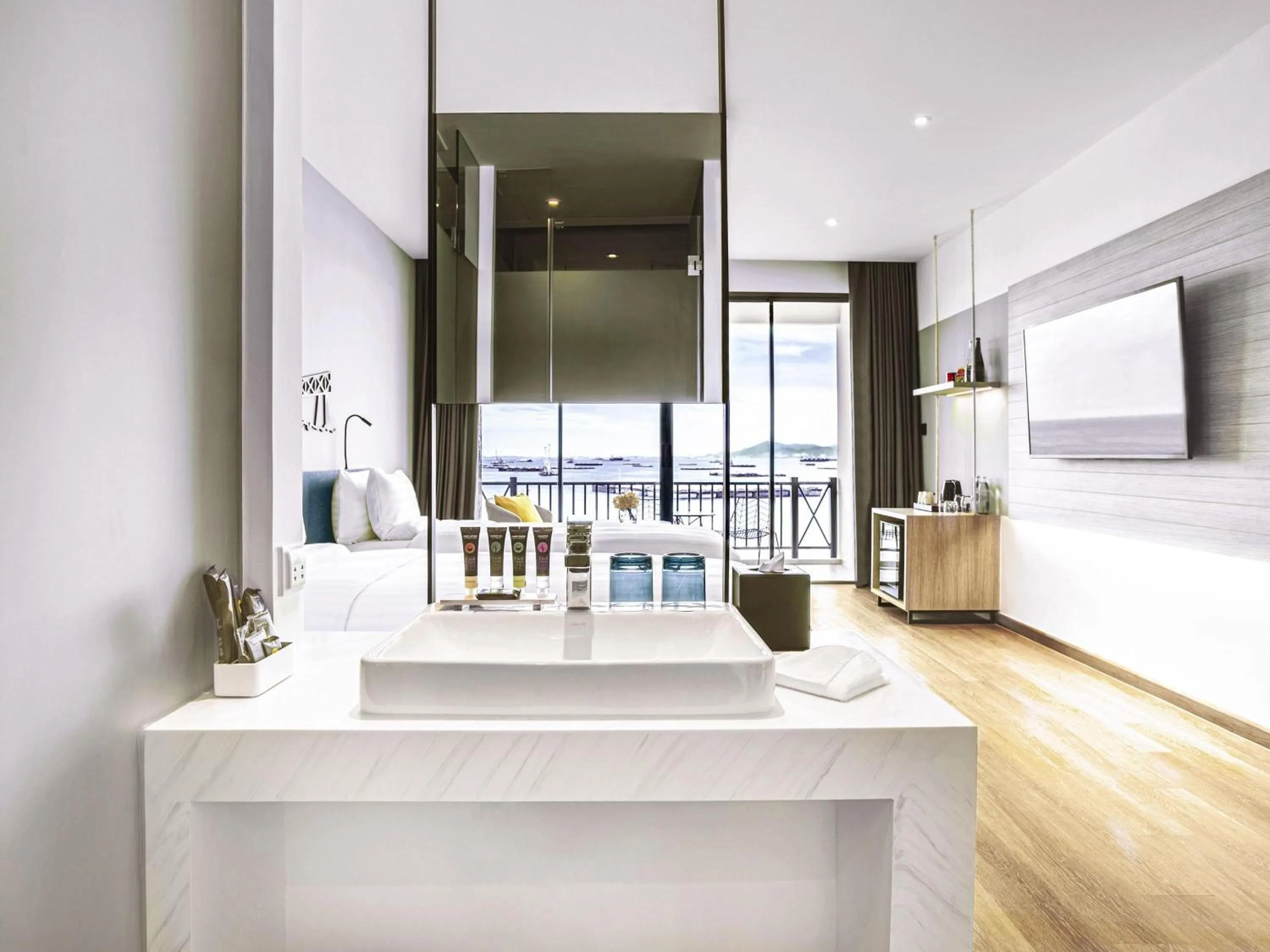 Bedroom in Novotel Marina Sriracha