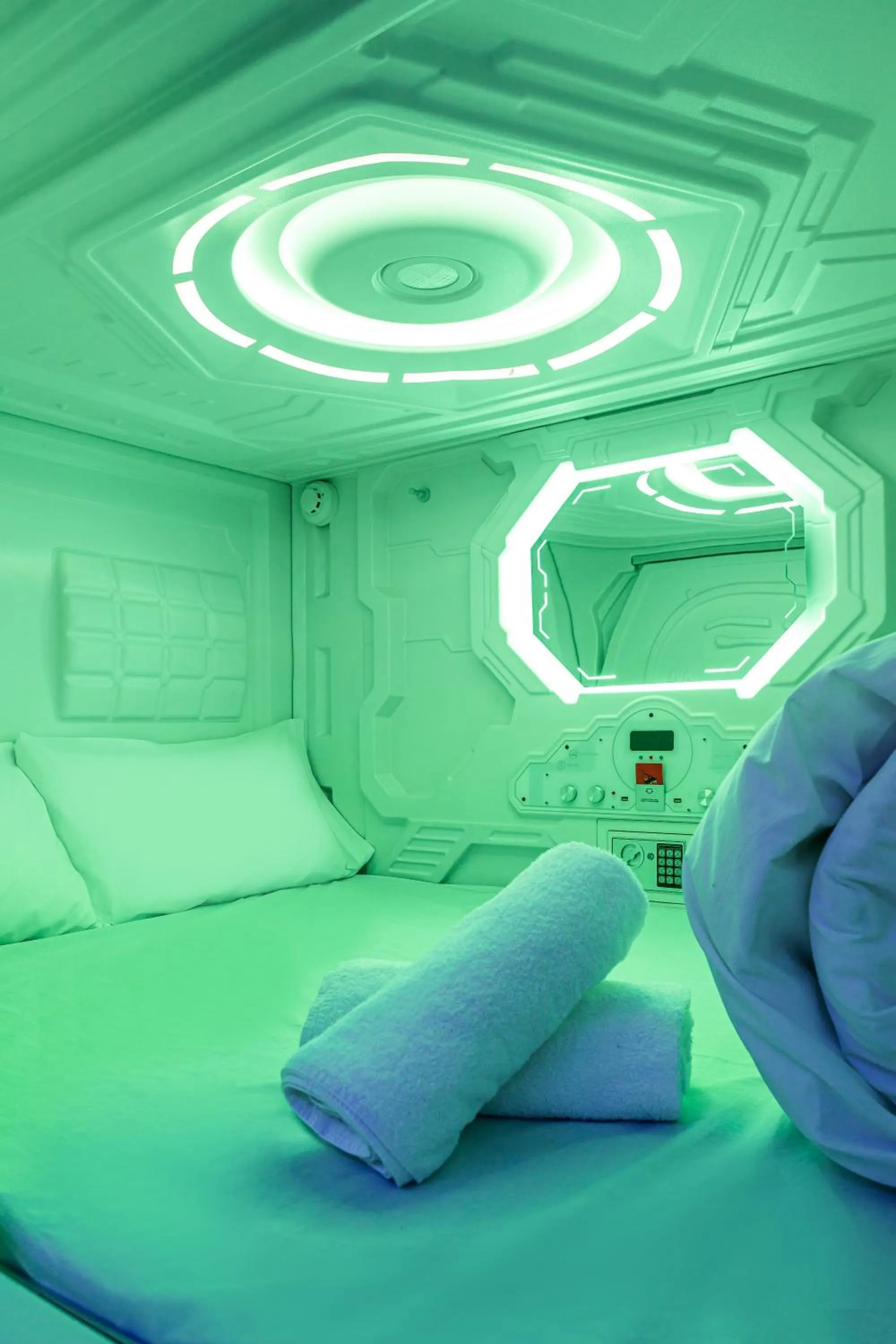 Bed in Art Seven Hostel Capsules